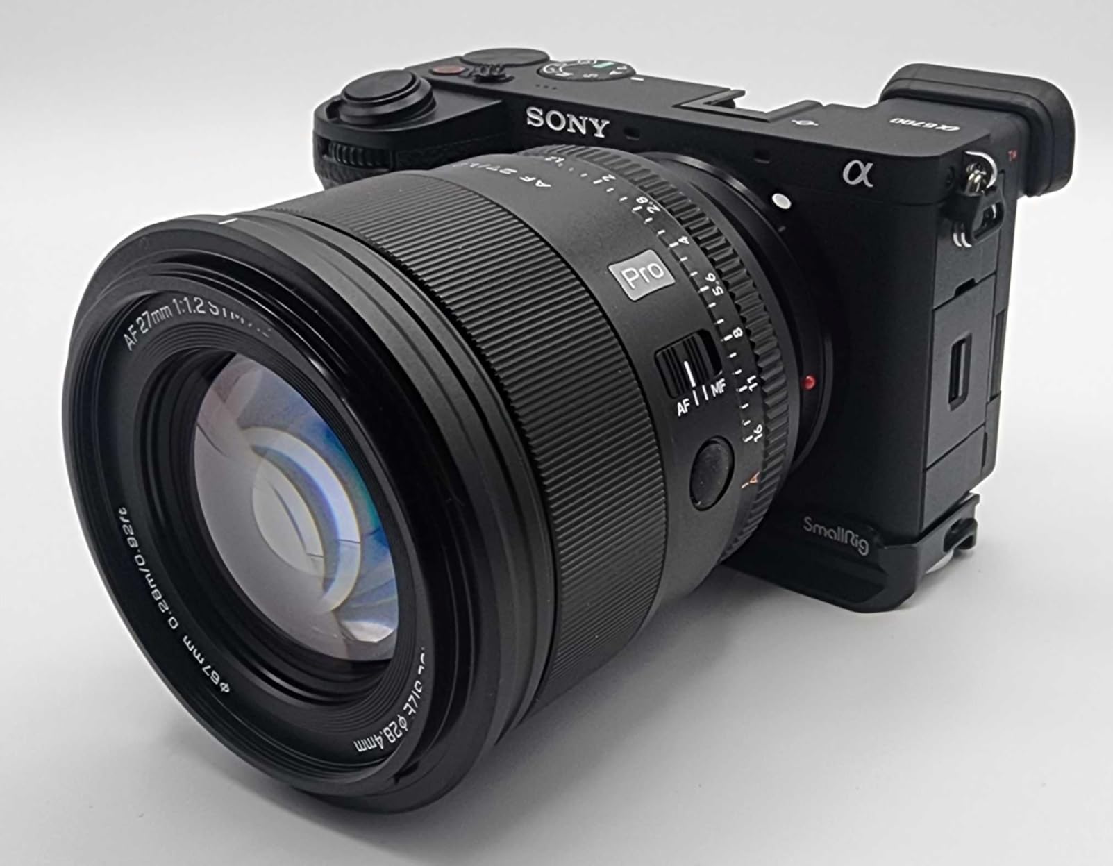 VILTROX 16mm f1.8 F1.8 Autofocus Prime Lens for Sony E Mount Lens,FE Large Aperture Wide-Angle Lens with Built-in LCD Screen Compatible for Sony a7 a7C a7III a7RIII a7RIV a7RV a9 a6100 - Customer Photo 1