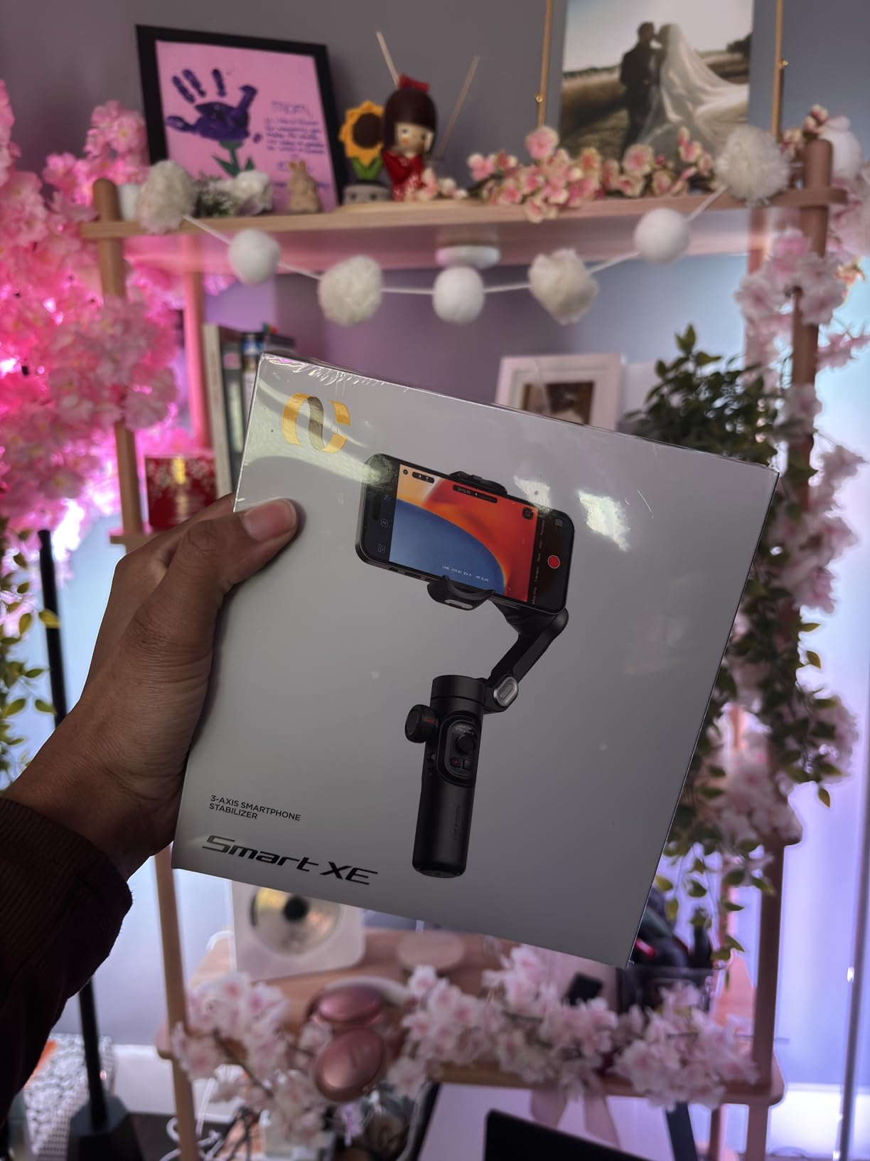 AOCHUAN Phone Gimbal Stabilizer 3-Axis Smartphone Foldable Handheld Gimbal for iPhone with Focus Wheel TikTok YouTube Vlog Stabilizer for iPhone16 15 14 13 12 Pro Max Android-Smart XE Customer Review AOCHUAN Phone Gimbal Stabilizer 3-Axis Smartphone Foldable Handheld Gimbal for iPhone with Focus Wheel TikTok YouTube Vlog Stabilizer for iPhone16 15 14 13 12 Pro Max Android-Smart XE - Customer Photo 1