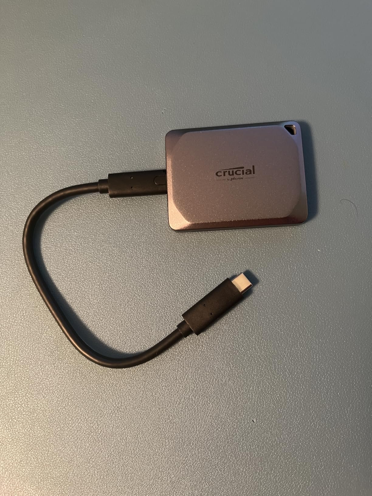 Crucial X9 Pro 2TB Portable SSD, Up to 1050MB/s Read & Write, 3.2 USB-C - Customer Photo 1