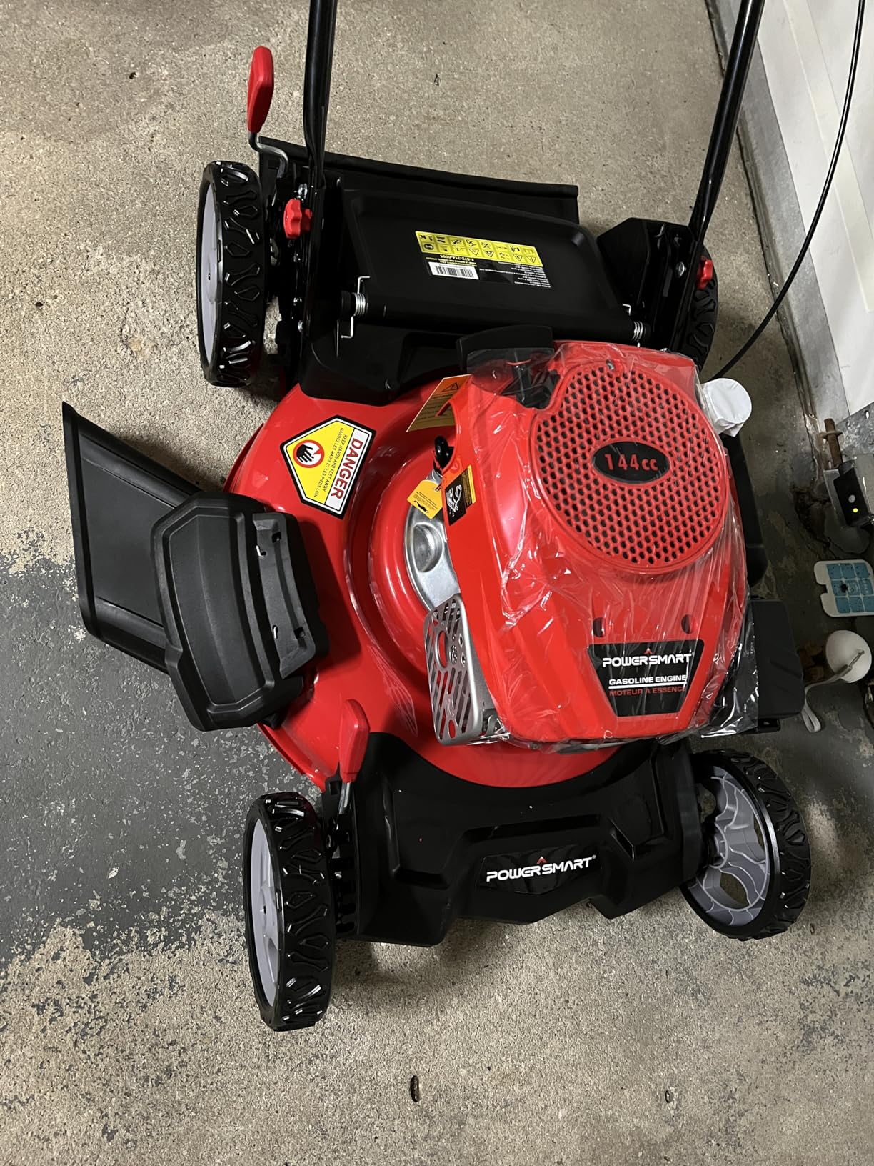 PowerSmart EasyGlide 21-Inch 3-in-1 Push Gas Lawn Mower customer photo 2
