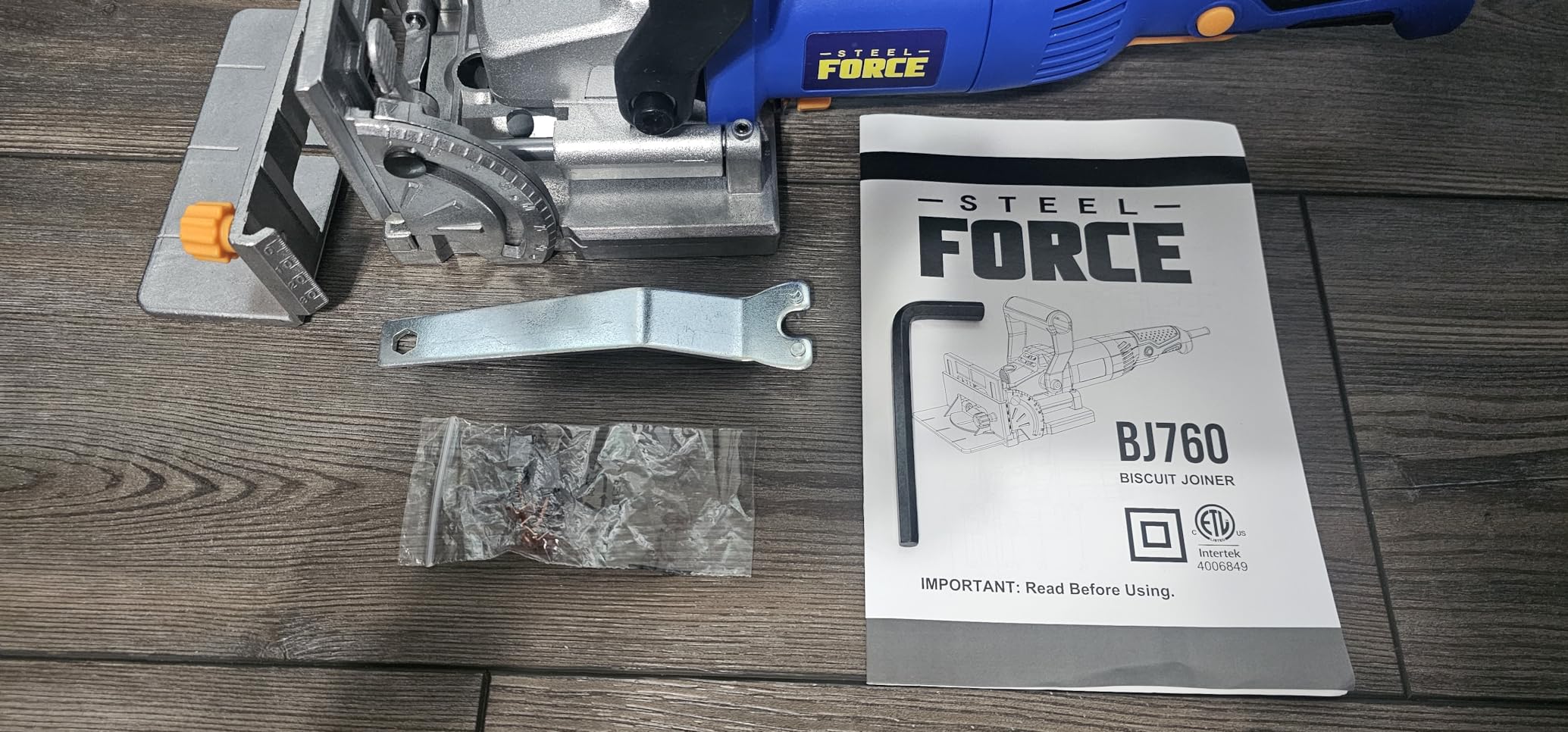 Steel Force BJ760 Electric Wood Biscuit Plate Joiner 4 Steel Force BJ760 Electric Wood Biscuit Plate Joiner 4