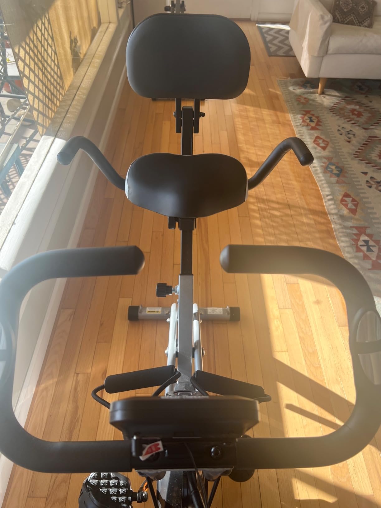 YOSUDA Folding Exercise Bike - Foldable Stationary Bike for Home Gym Workout Customer Review YOSUDA Folding Exercise Bike - Foldable Stationary Bike for Home Gym Workout - Customer Photo 2