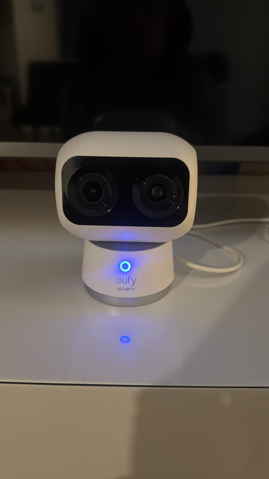 eufy Security 4K Indoor Cam S350, No Subscription, Dual Cameras, 8× Zoom customer photo 2