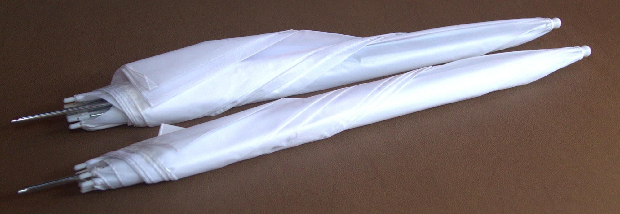 [2 Pack] 33''/84cm White Translucent Soft Umbrella Kit, Photography Umbrella Lighting Kit for Studio/Outdoor Photo and Video Lighting Accessories (2 * 33'' White) - Customer Photo 1