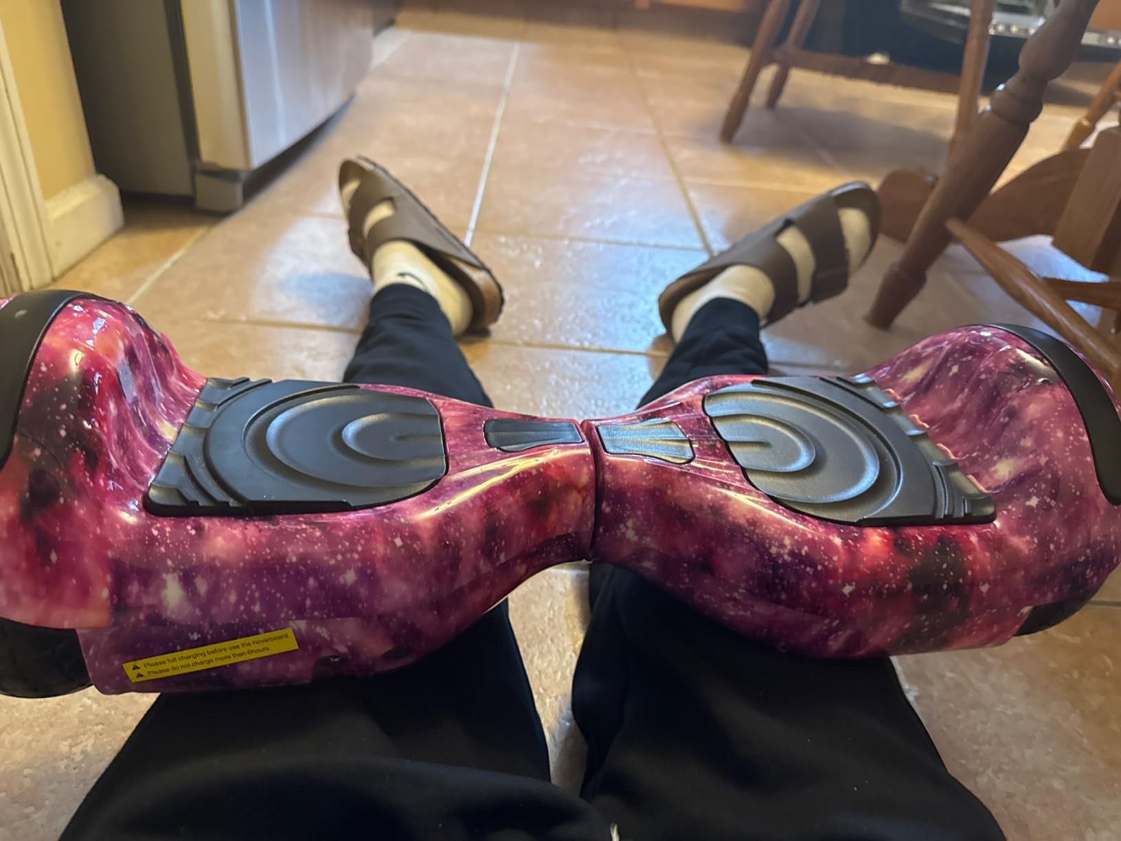 SIMATE Scooter, Bluetooth Speakers and LED Light-Up Wheels, APP Control, Dual 250W Motors, 8.5 mph Max Speed & 8.5 Miles Max Range, Gifts for Kids Adults Girls Boys - Customer Photo 2