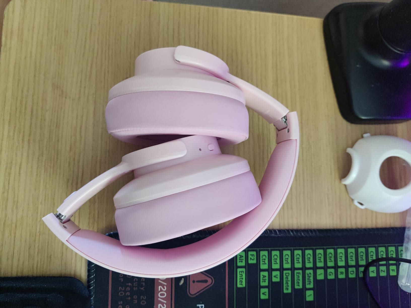 Picun B8 Bluetooth Headphones, 120H Playtime Headphone Wireless Bluetooth with 3 EQ Modes, Low Latency, Hands-Free Calls, Over Ear Headphones for Travel Home Office Cellphone PC Black customer photo 1
