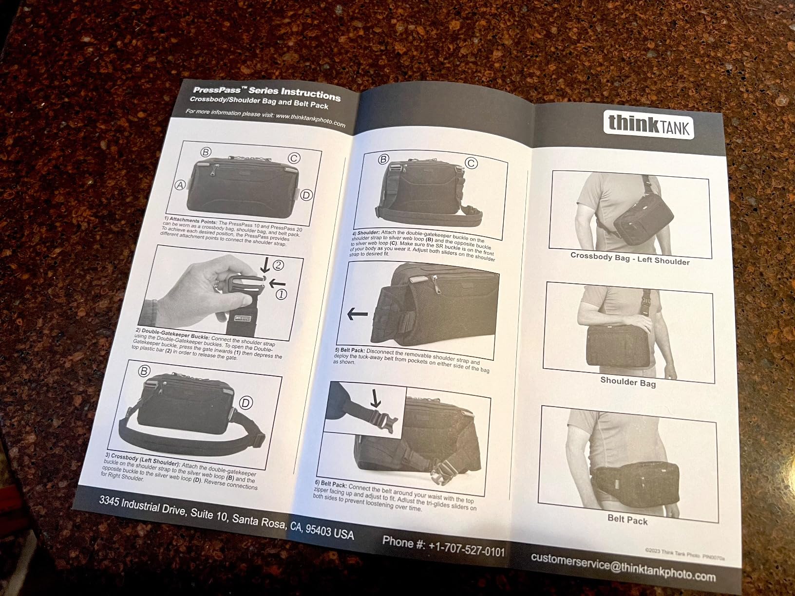 Think Tank PressPass Sling Bag for Cameras and Lenses - Customer Photo 2