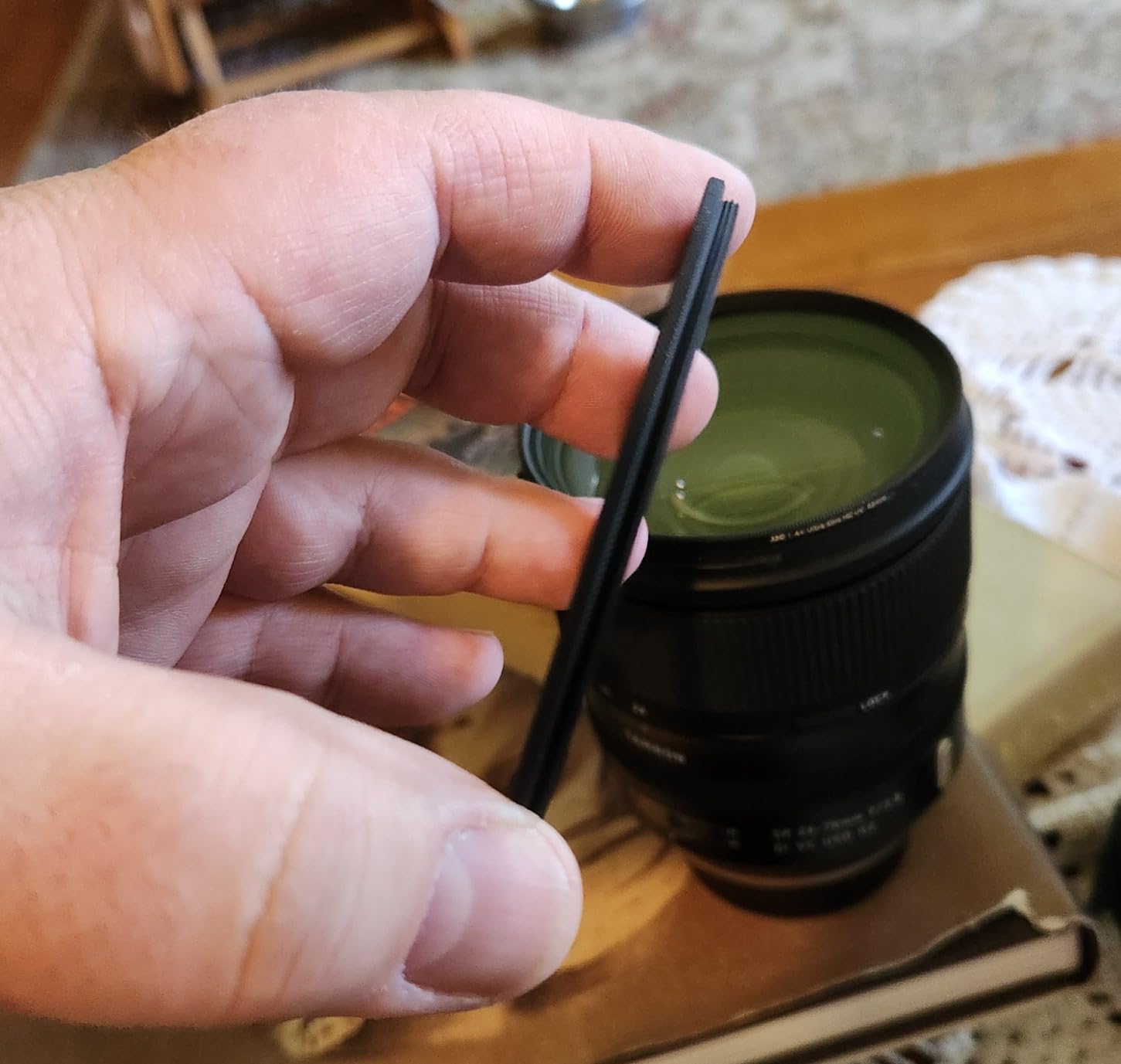 K&F CONCEPT Magnetic 82mm Circular Polarizers Filter (Magnetic Polarizing Filter + Magnetic Basic Ring + Lens Cap) with 28 Multi-Layer Coatings - Customer Photo 2