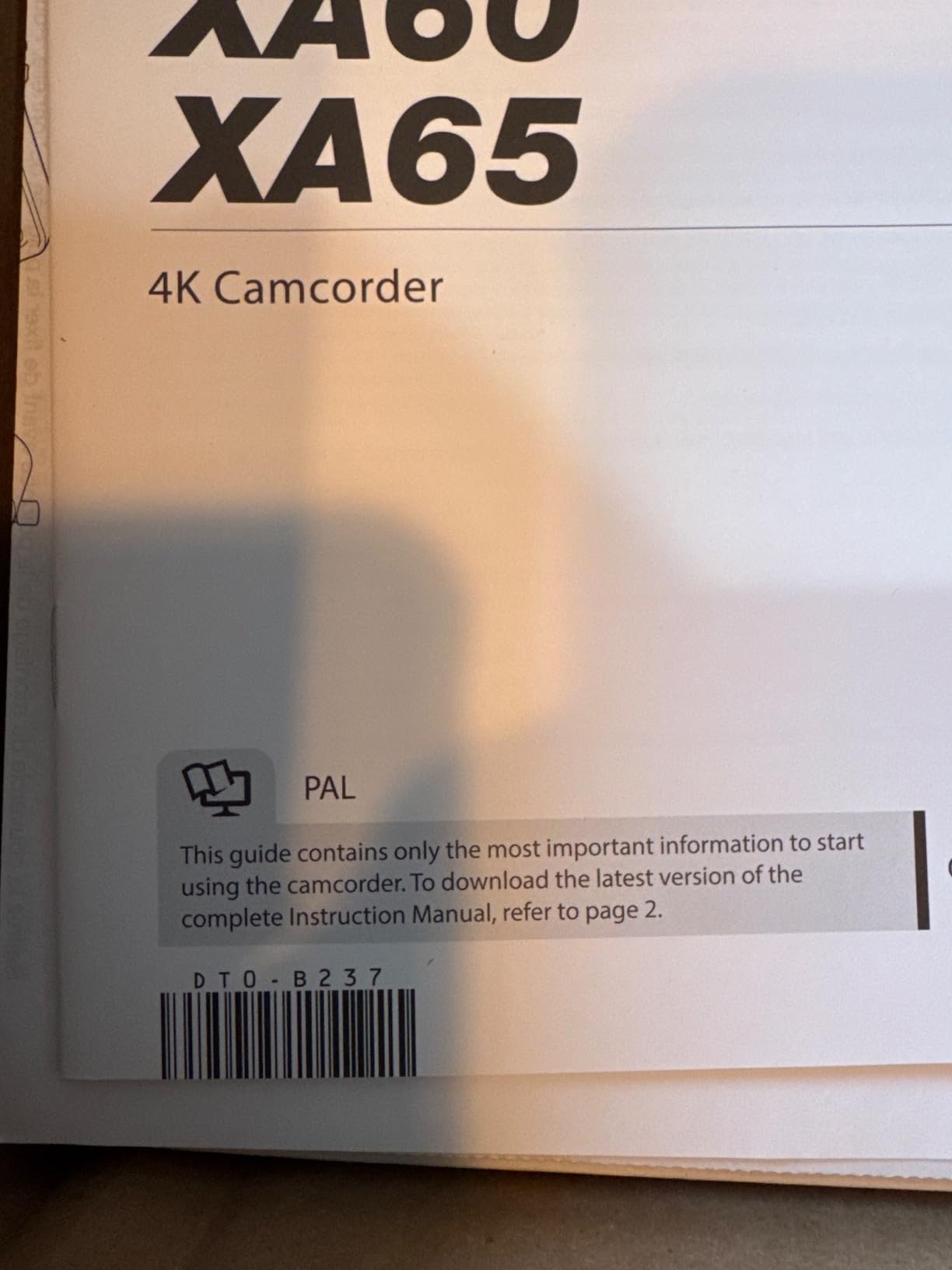 Canon XA60 Professional UHD 4K Camcorder w/LED Video Light + Filter Kits + 2pc 64GB Memory Cards & More - Customer Photo 1
