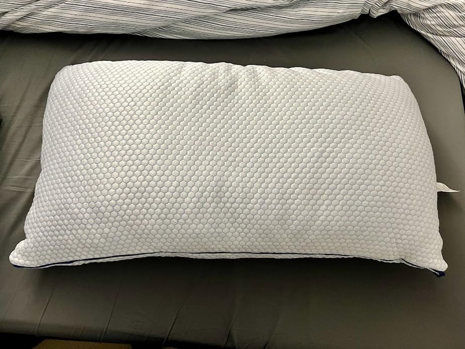 Nectar Tri-Comfort Cooling Pillow - Adjustable Support & Firmness - Cooling Cover - Pressure Relief - Helps Reduce Neck Pain - Premium Memory Foam & Microfiber Down Alternative - Customer Photo 1