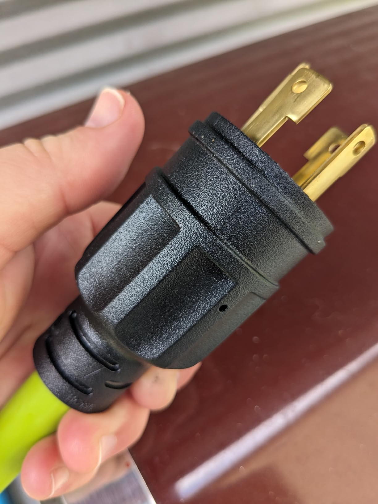 POWGRN 20 FT 30 Amp Generator Extension Cord - Customer Photo 2