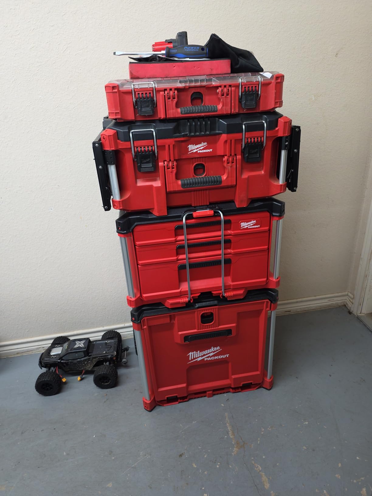 Milwaukee Packout 3 Drawer Multi-Deep Tool Organizer Box - 48-22-8447 Customer Review Milwaukee Packout 3 Drawer Multi-Deep Tool Organizer Box - 48-22-8447 - Customer Photo 1
