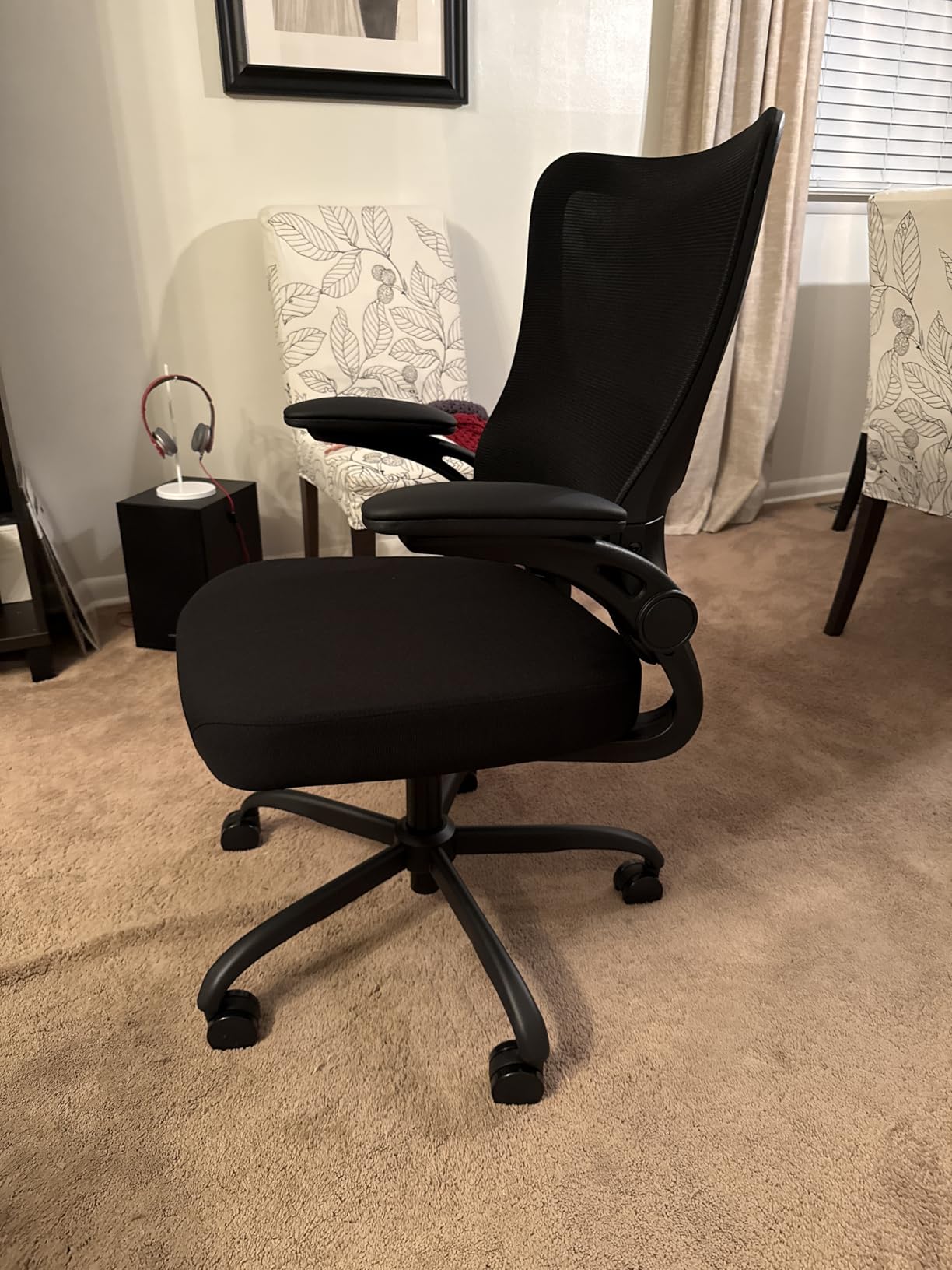Marsail Ergonomic Office Chair: Office Desk Chair with High Back Mesh and Adjustable Lumbar Support Rolling Work Swivel Task Chairs with Wheel 3D Armrests and Headrest Customer Review Marsail Ergonomic Office Chair: Office Desk Chair with High Back Mesh and Adjustable Lumbar Support Rolling Work Swivel Task Chairs with Wheel 3D Armrests and Headrest - Customer Photo 1
