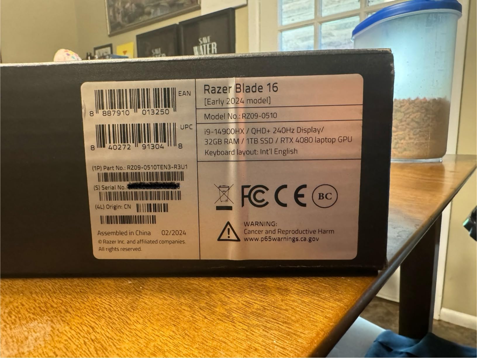 Blade 16 Gaming Laptop: NVIDIA GeForce RTX 4090 - Intel Core i9-14900HX 14th Gen CPU - 16 Blade 16 Gaming Laptop: NVIDIA GeForce RTX 4090 - Intel Core i9-14900HX 14th Gen CPU - 16