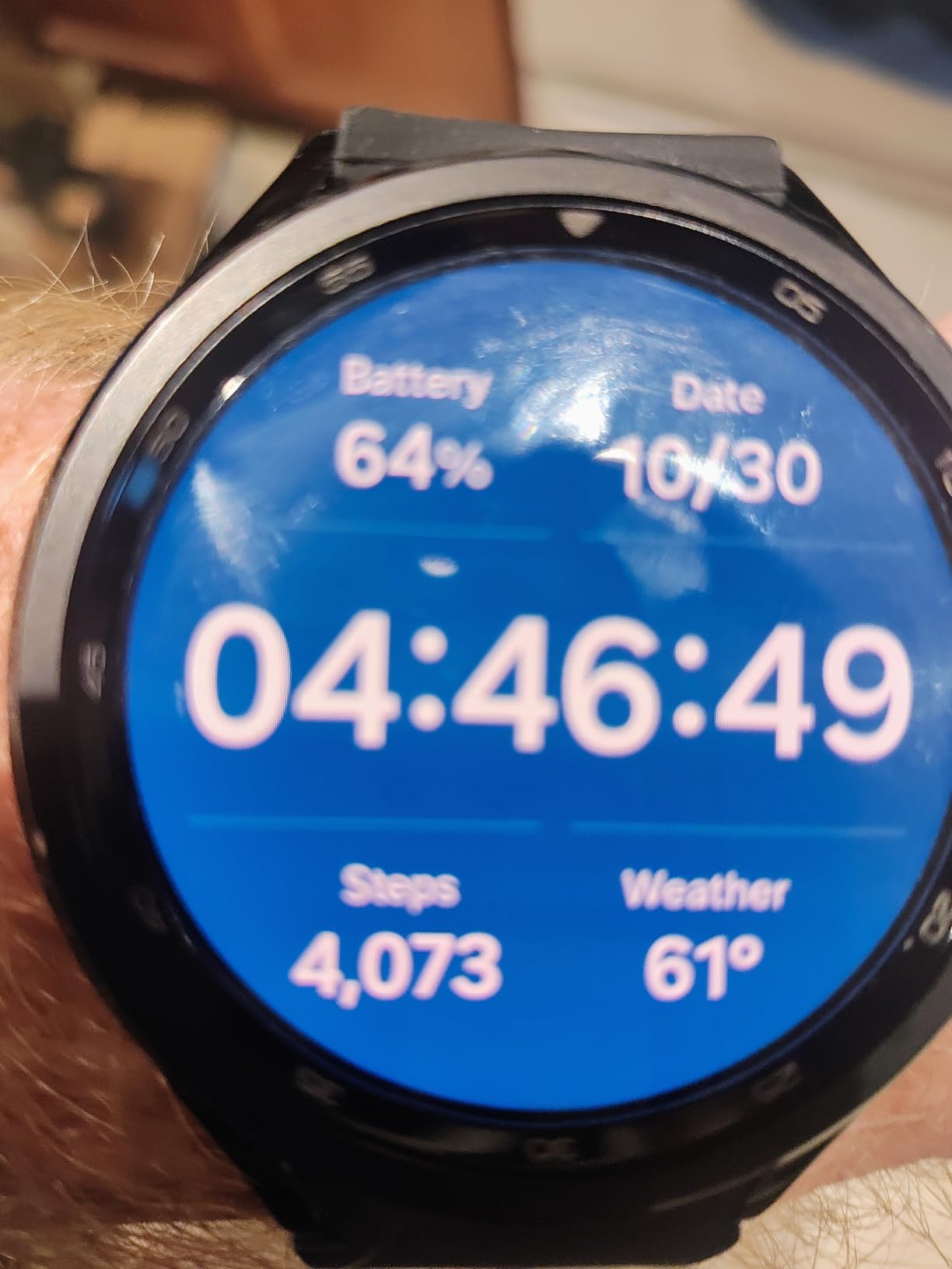 SAMSUNG Galaxy Watch 6 Classic 47mm Bluetooth Smartwatch, Rotating Bezel, Fitness Tracker, Personalized HR Zones, Advanced Sleep Coaching, US Version, Black (Renewed) customer photo 2