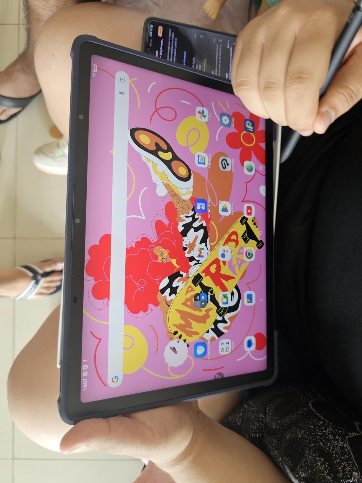 XPPen Magic Drawing Pad 12.2 Inch Standalone Drawing Tablet No Computer Needed with 16384 Pressure Levels X3 Pro Slim Stylus - Customer Photo 1