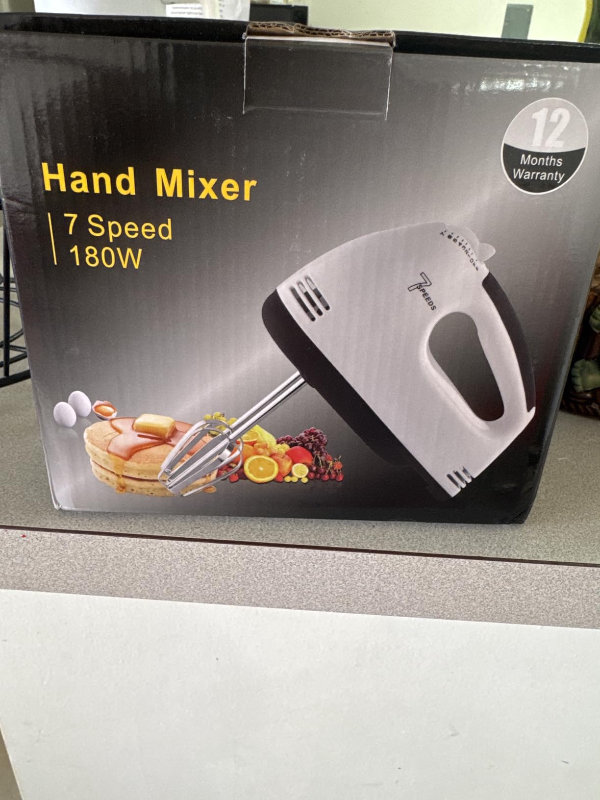 Showvigor Electric Hand mixer - 7 Adjustable Speed 180W Handheld Mixer Electric Whisk with 5 Stainless Steel Accessories, Turbo Boost/Self-Control Speed + Eject Button Food Beater for Cakes Eggs Customer Review Showvigor Electric Hand mixer - 7 Adjustable Speed 180W Handheld Mixer Electric Whisk with 5 Stainless Steel Accessories, Turbo Boost/Self-Control Speed + Eject Button Food Beater for Cakes Eggs - Customer Photo 2