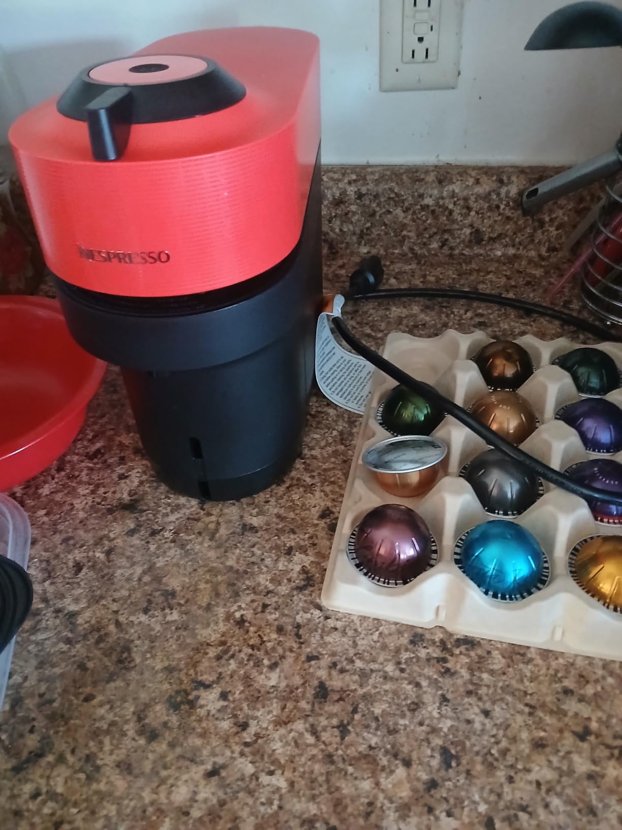 Nespresso Vertuo Pop+ Coffee and Espresso Maker by Breville, Coconut White - Customer Photo 2