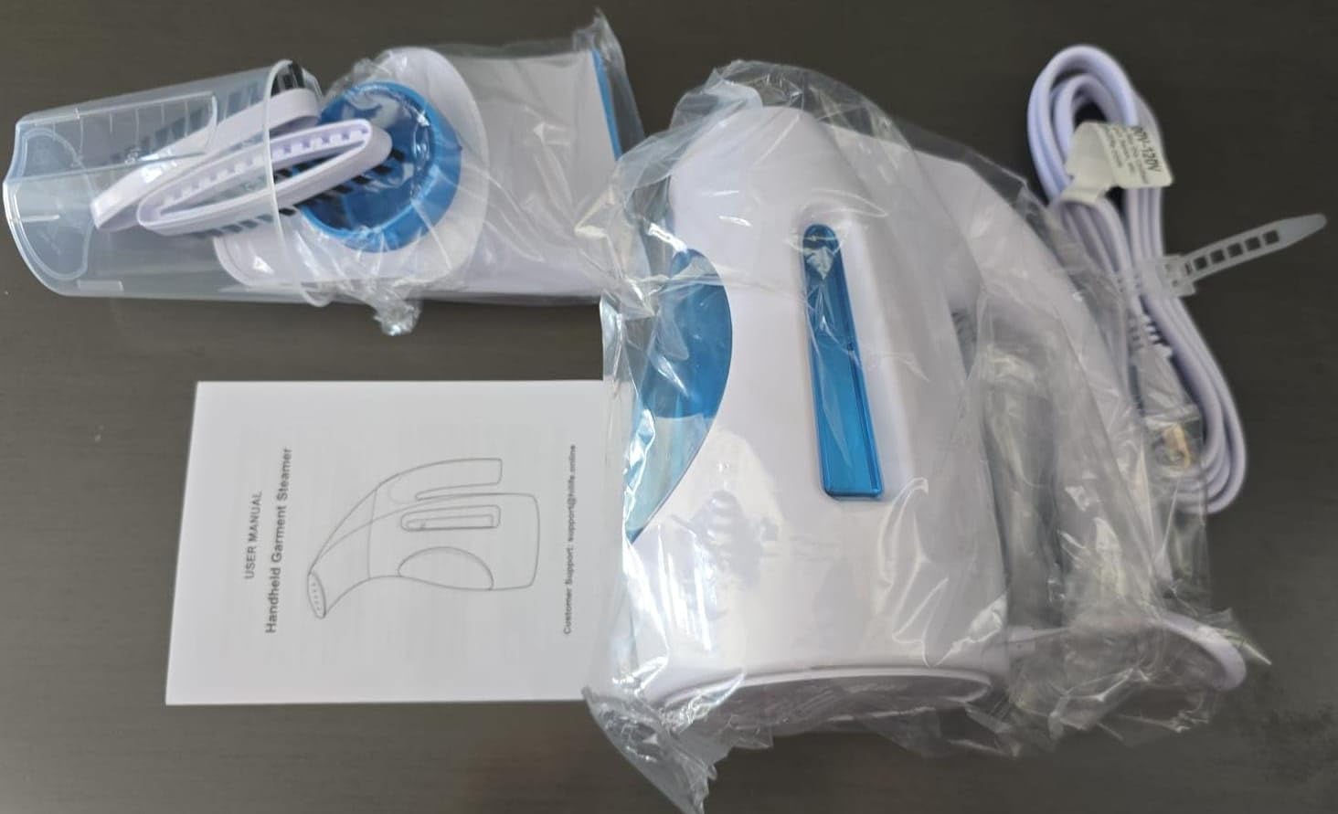 HiLIFE Upgraded Steamer for Clothes, Handheld Portable Design, 1100W Powerful Steam, 300ml Larger Tank & No Leak Design, 30S Fast Heat-up, Quick Wrinkle Remover, Compact Size for Travel, ONLY 120V - Customer Photo 2
