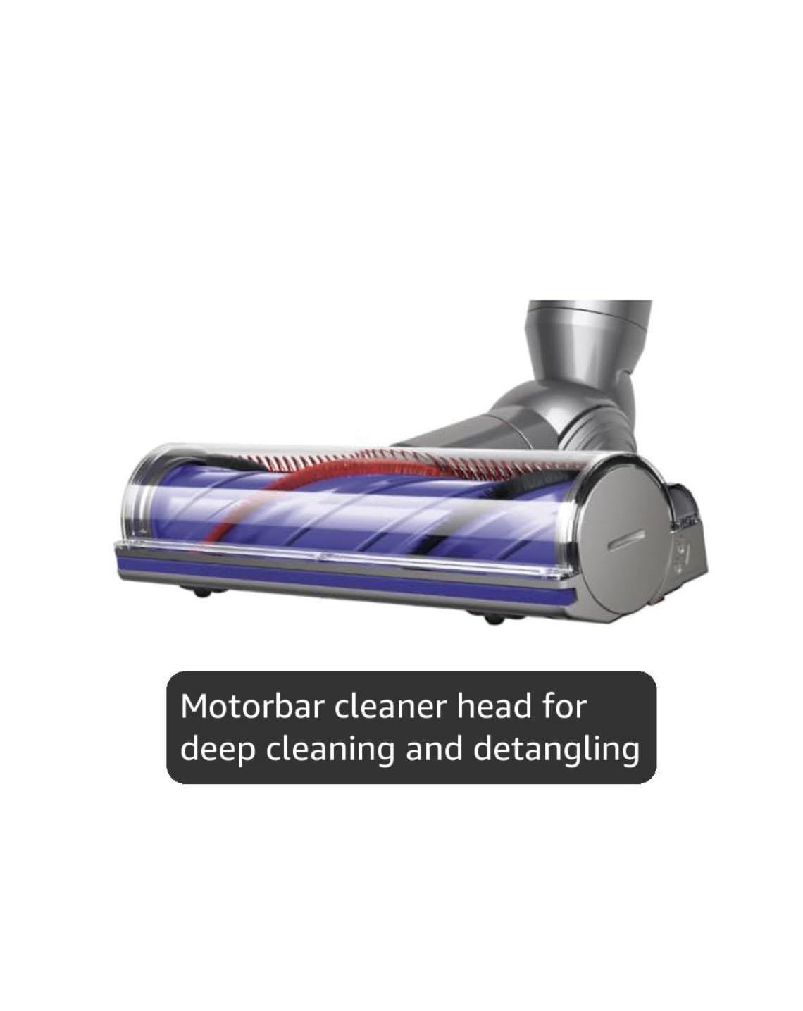 Dyson V8 Plus Cordless Vacuum, Cleans Hard Floors and Carpets, Detangles, Converts to Handheld, 115AW, 2 Power Modes, Up to 40 Minutes¹ Customer Review Dyson V8 Plus Cordless Vacuum, Cleans Hard Floors and Carpets, Detangles, Converts to Handheld, 115AW, 2 Power Modes, Up to 40 Minutes¹ - Customer Photo 4