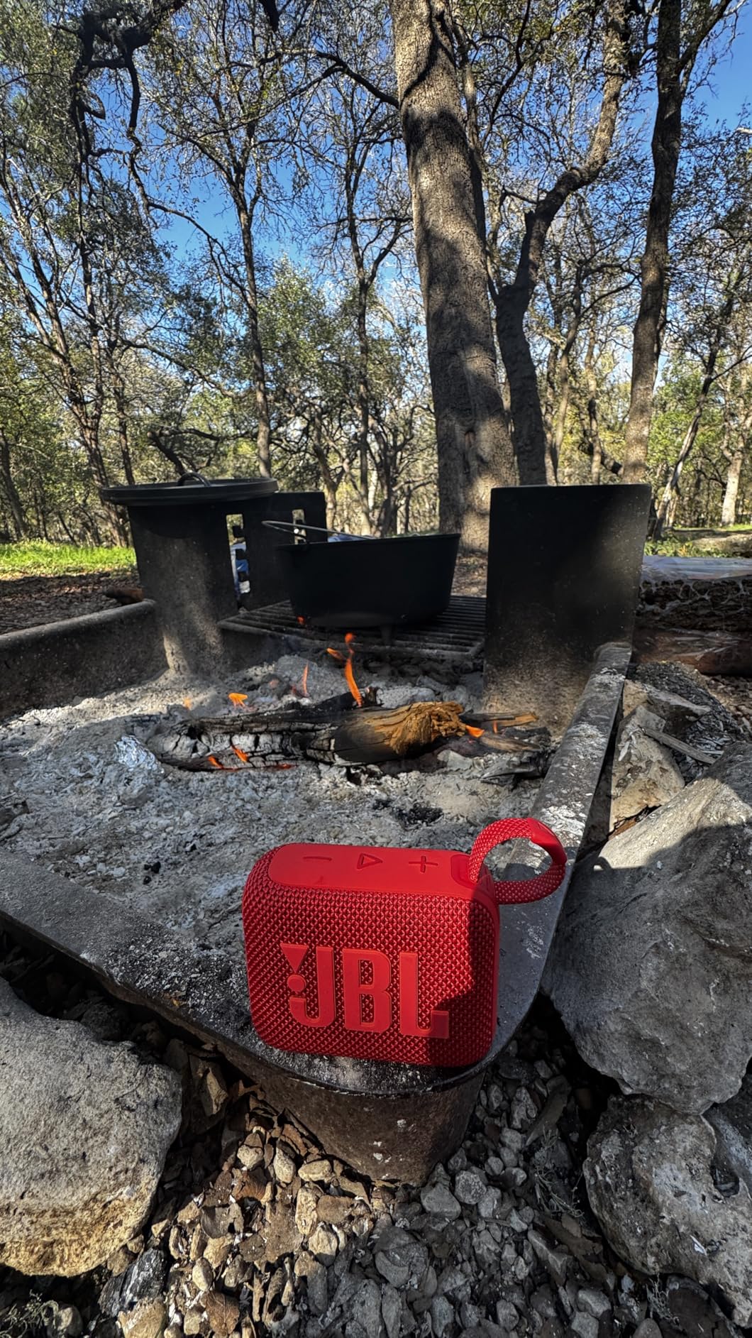 JBL Go 4 - Ultra-Portable Bluetooth Speaker - Blue | Ultra-portable JBL Pro Sound with punchier bass, Up to 7 hours of playtime plus 2 hours with Playtime Boost customer photo 1