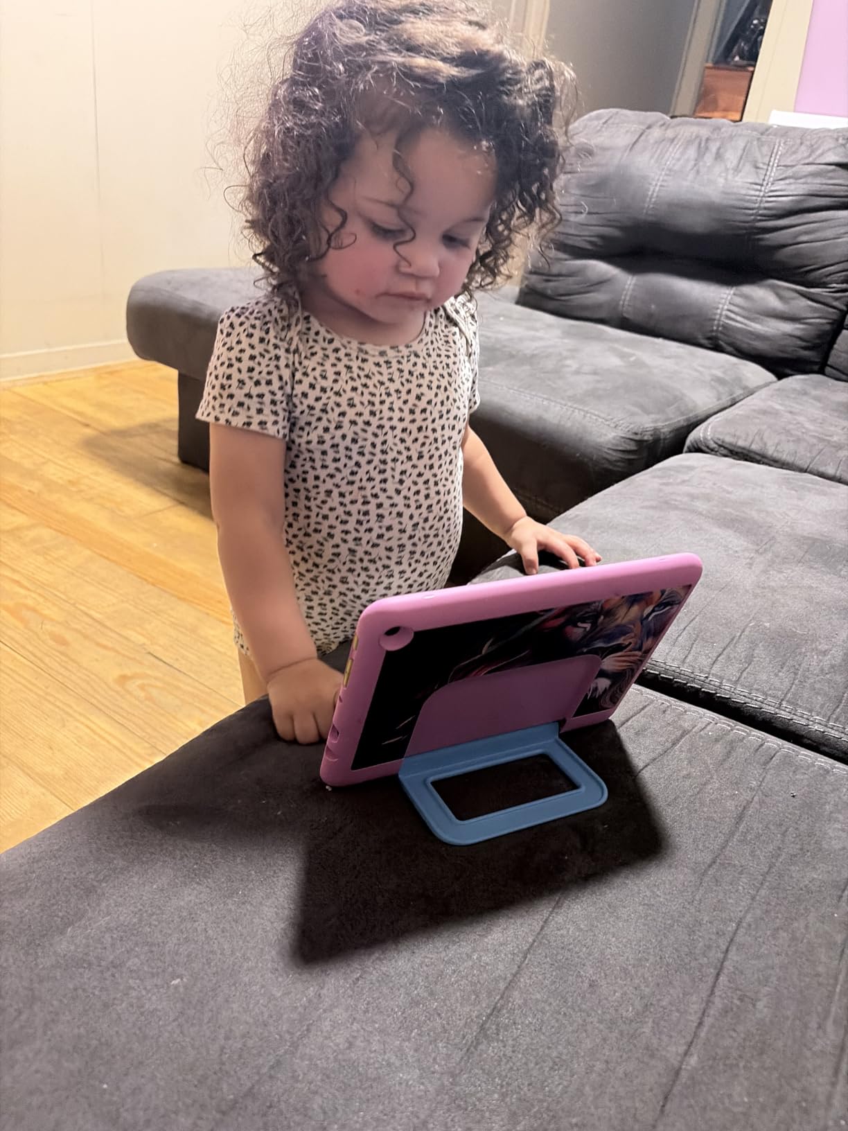 Amazon Fire HD 8 Kids Pro tablet (newest model), ages 6-12. Bright 8