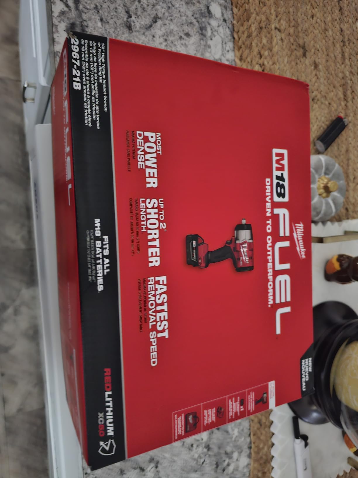 Milwaukee Electric - M18 Fuel 1/2 HIGH Torque Impact Wrench W/FRICTI Customer Review Milwaukee Electric - M18 Fuel 1/2 HIGH Torque Impact Wrench W/FRICTI - Customer Photo 1