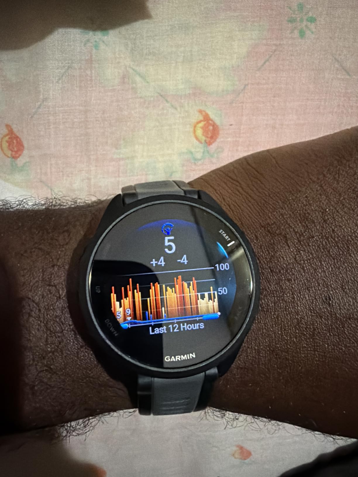 Forerunner 165 Music, Running Smartwatch, Colorful AMOLED Display, Training Metrics and Recovery Insights, Music on Your Wrist, Black customer photo 1
