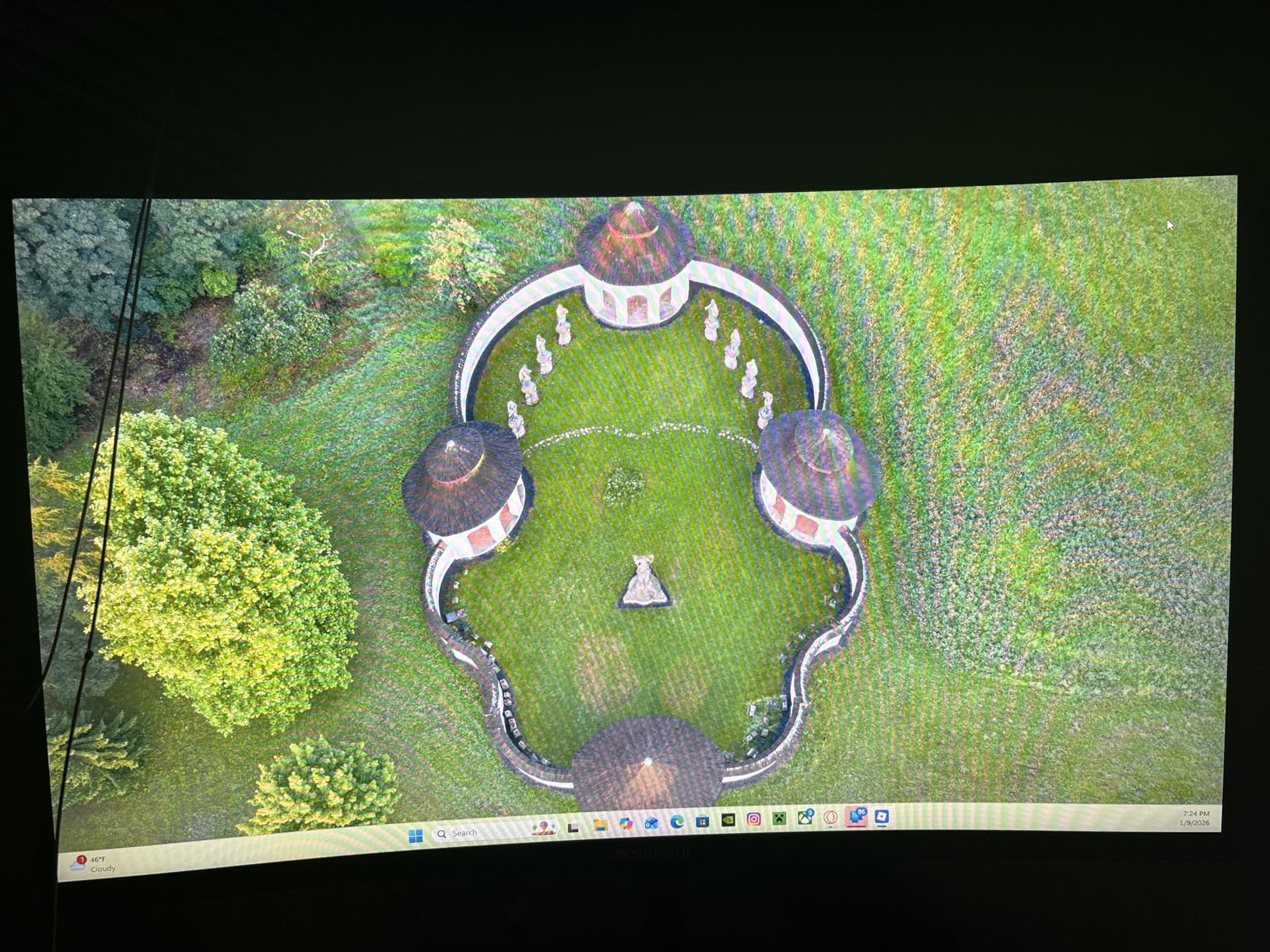 SANSUI Gaming Monitor 27