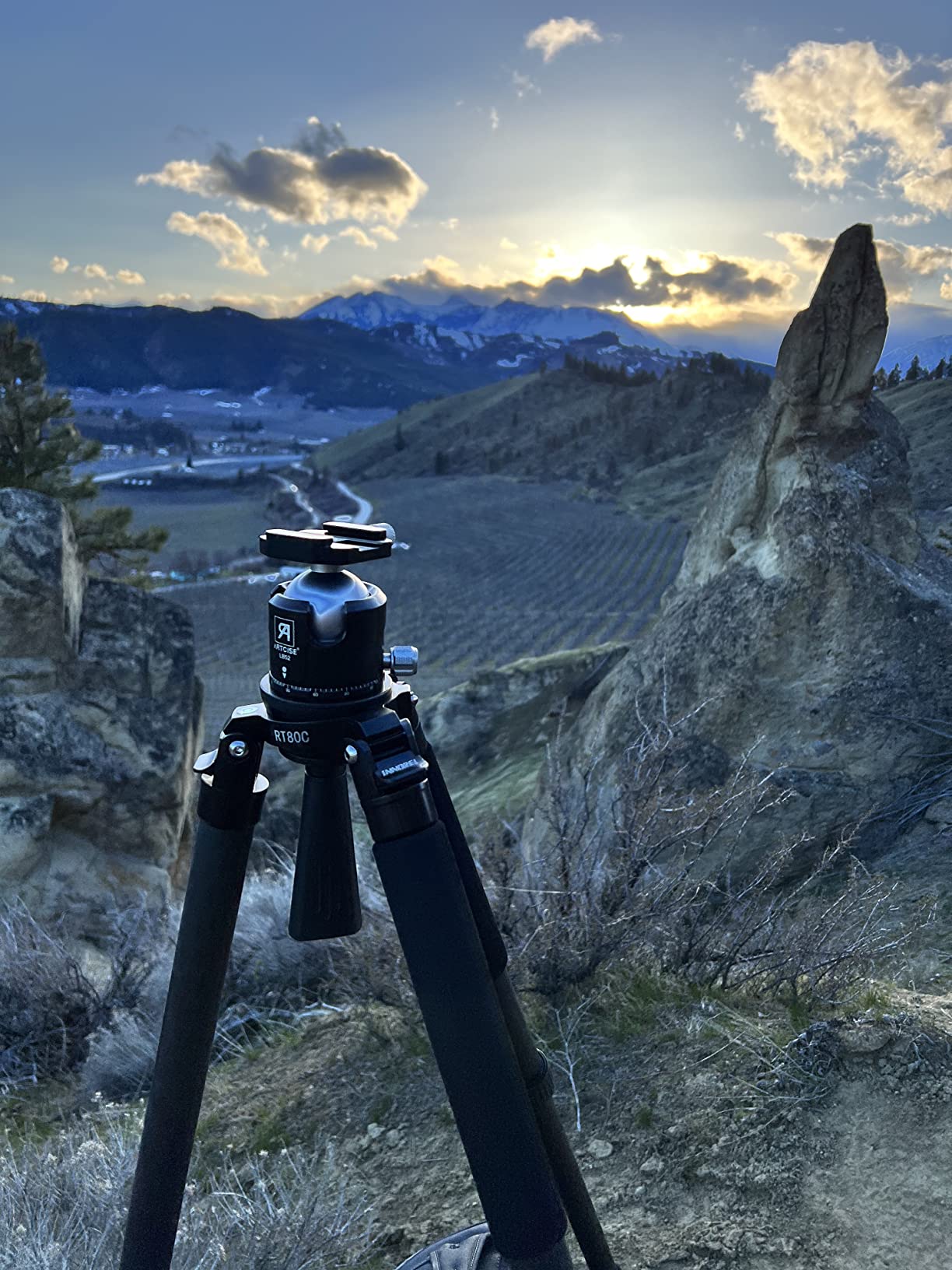 INNOREL NT404C Carbon Fiber Tripod 66lb Max Load - Customer Photo 2