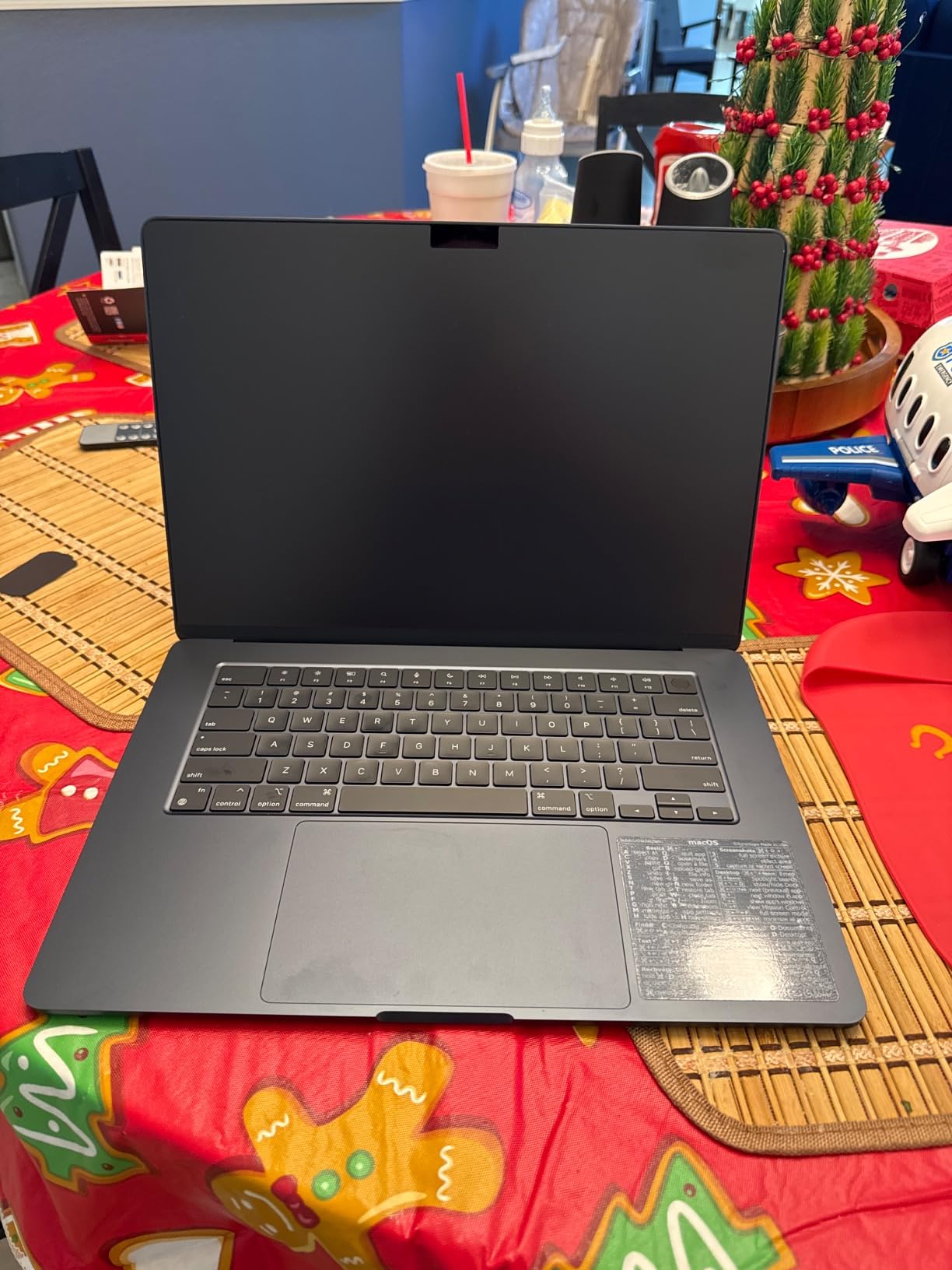 2024 MacBook Air 15-inch Laptop with M3 chip: Built for Apple Intelligence, 15.3-inch Liquid Retina Display, 16GB Unified Memory, 512GB SSD Storage, Backlit Keyboard, Touch ID; Midnight Customer Review 2024 MacBook Air 15-inch Laptop with M3 chip: Built for Apple Intelligence, 15.3-inch Liquid Retina Display, 16GB Unified Memory, 512GB SSD Storage, Backlit Keyboard, Touch ID; Midnight - Customer Photo 2