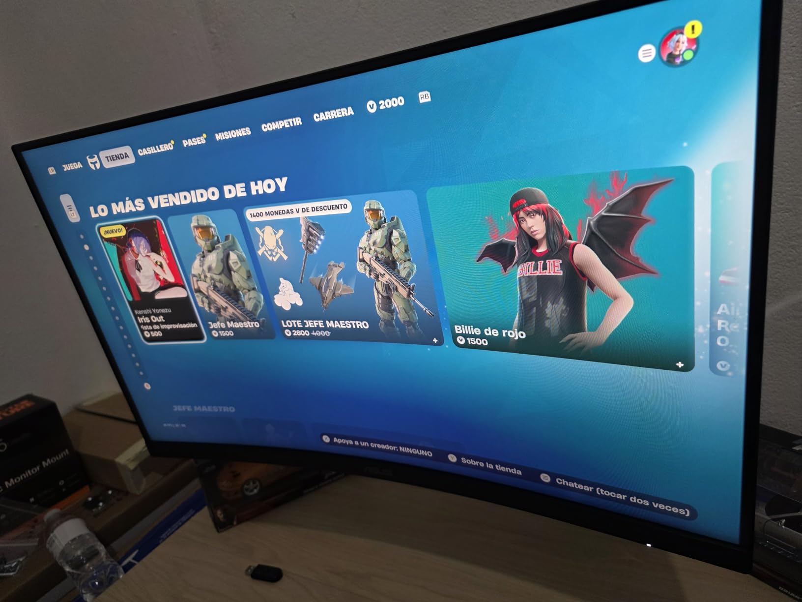 ASUS TUF Gaming VG34VQ3B 34 Inch 1440p 180Hz Ultrawide HDR Gaming Monitor customer photo 1