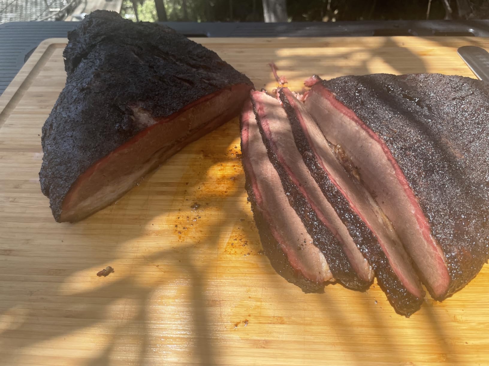 Weber Searwood XL 600 Wood Pellet Smoker Grill with Wi-Fi and Bluetooth Connectivity, 36 Inches, Black Customer Review Weber Searwood XL 600 Wood Pellet Smoker Grill with Wi-Fi and Bluetooth Connectivity, 36 Inches, Black - Customer Photo 1