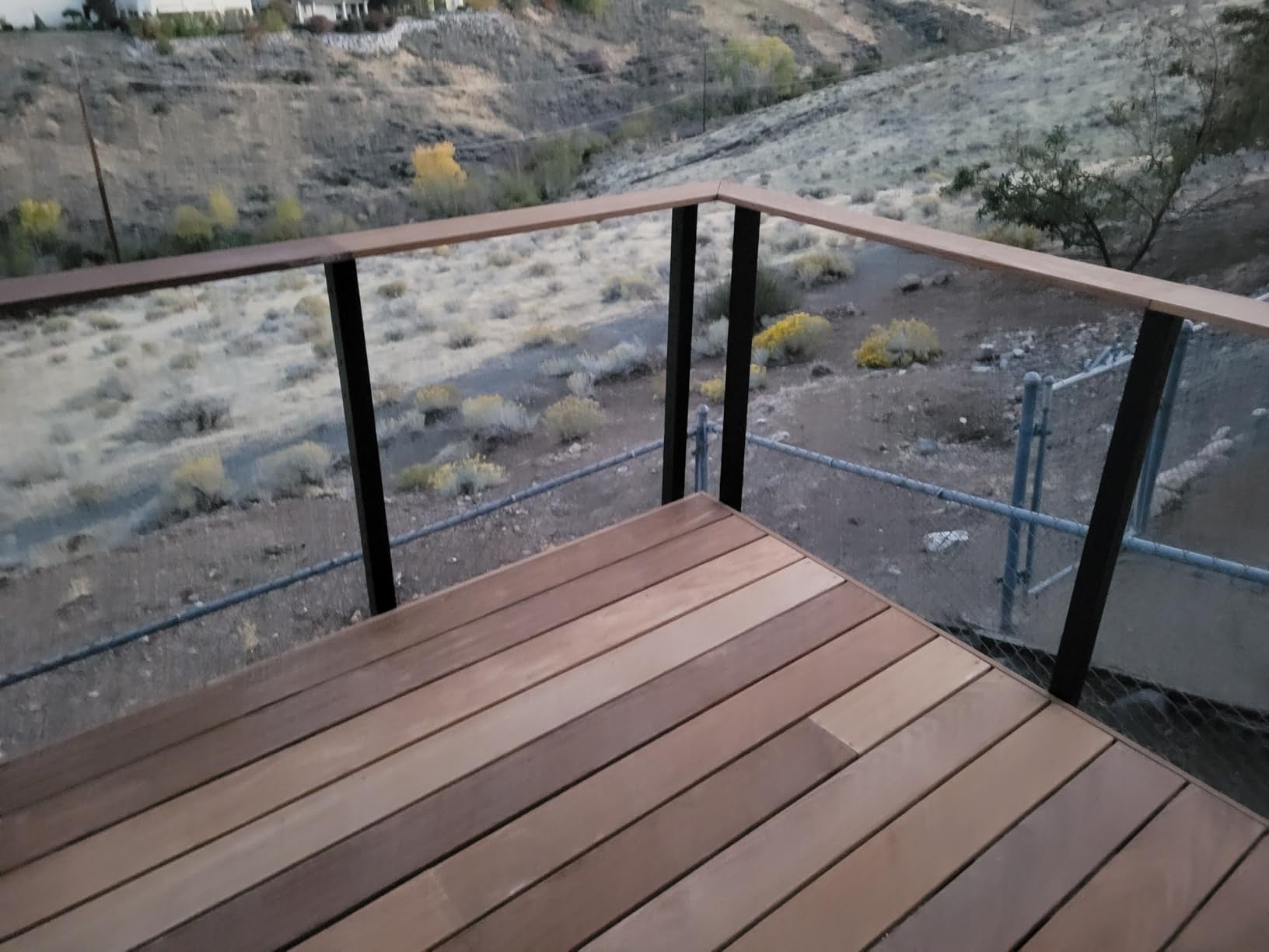 Muzata 16-20ft Side Mount Modular Cable Railing Kit for Decks 36 Inch RW21 customer photo 2