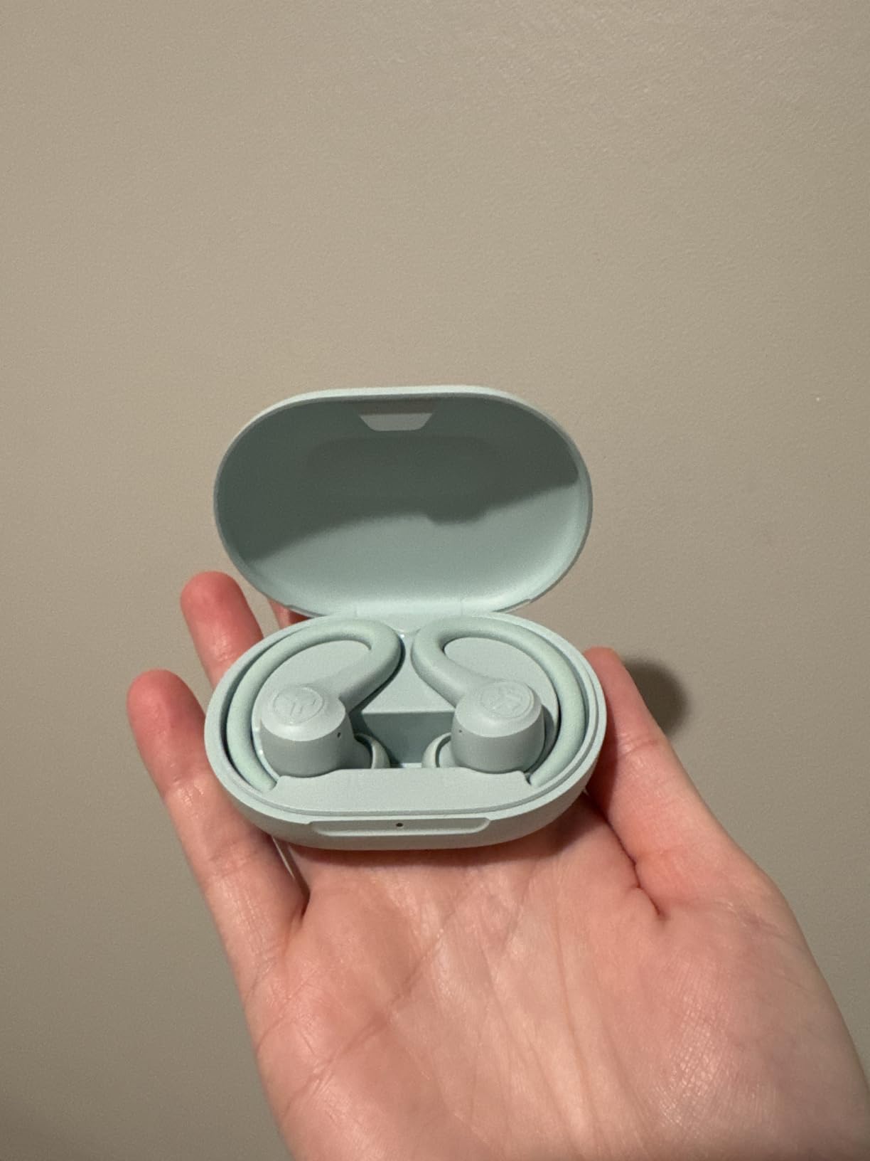 JLab Go Sport+ Wireless Workout Earbuds Featuring C3 Clear Calling, Secure Earhook Sport Design, 35+ Hour Bluetooth Playtime, and 3 EQ Sound Settings (Graphite) customer photo 2