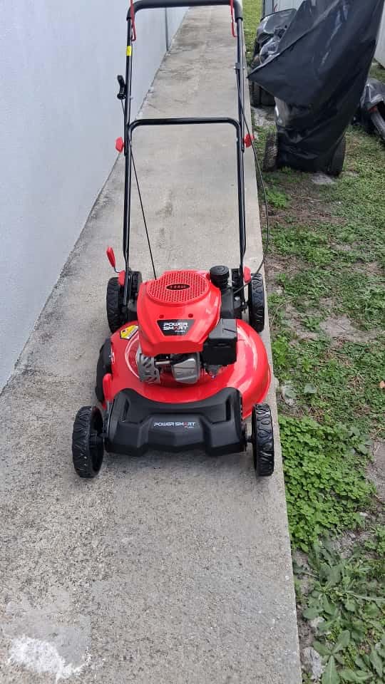 PowerSmart 21-Inch Gas Lawn Mower, 144cc 4-Cycle OHV Engine, Push Mower with Mulching & Side-Discharge, 6 Cutting Heights customer photo 1