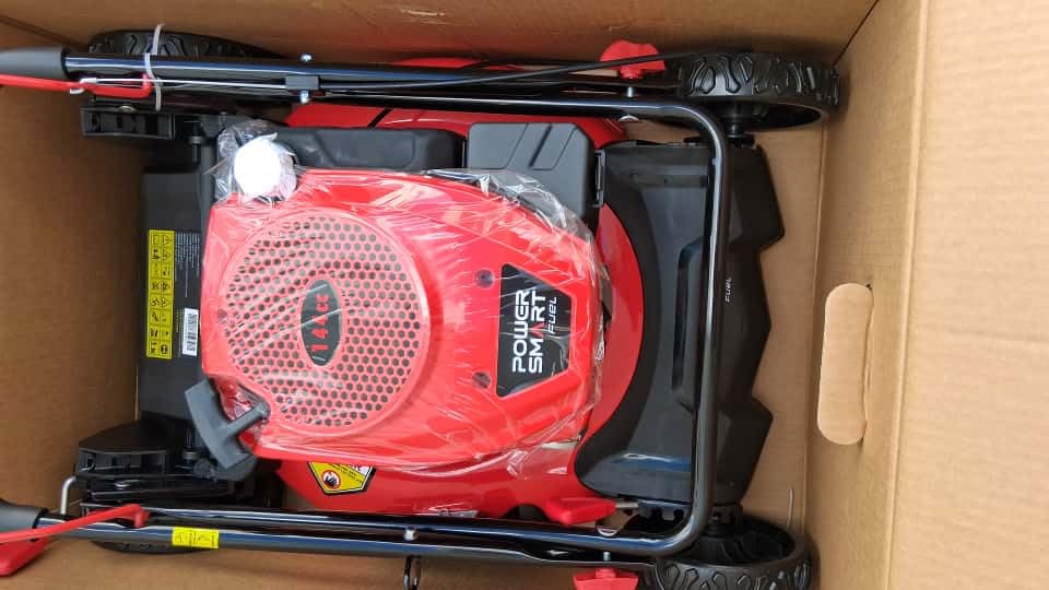 PowerSmart 21-Inch Gas Lawn Mower, 144cc 4-Cycle OHV Engine, Push Mower with Mulching & Side-Discharge, 6 Cutting Heights customer photo 2