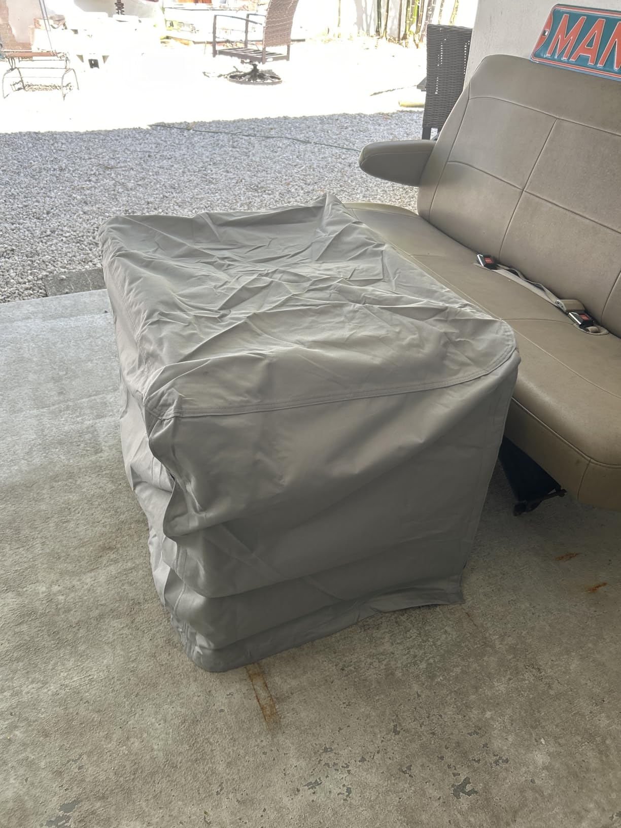 Porch Shield Generator Covers Running - Heavy Duty Waterproof Generator Rain Tent Shelter for 3500w-12000w Black Customer Review Porch Shield Generator Covers Running - Heavy Duty Waterproof Generator Rain Tent Shelter for 3500w-12000w Black - Customer Photo 2
