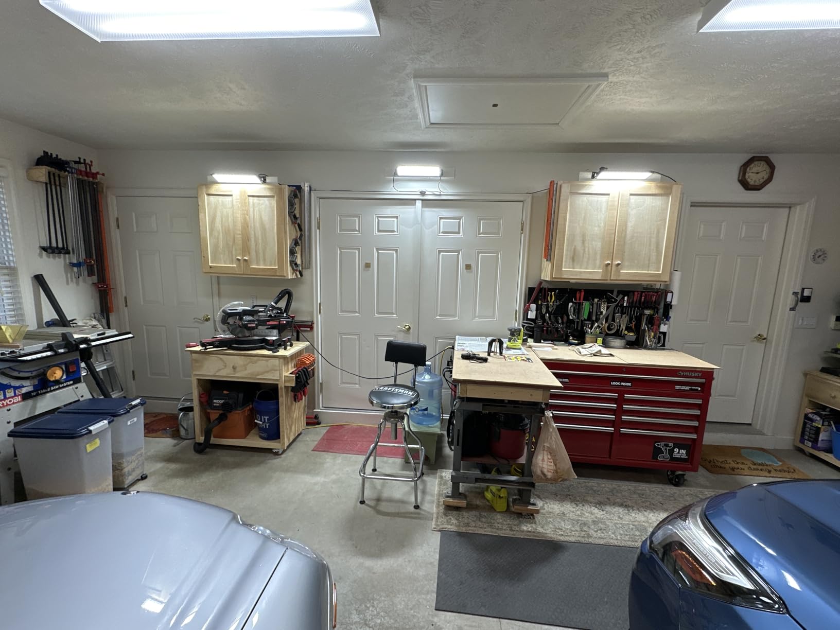 2 Pack Linkable LED Shop Lights, Ultra Bright 100W 15000LM Aluminum Plug in Garage Light w/ 9.84ft Power Cord, 6000K Work Light for Garage, Workshop, Warehouse (Built-in Outlet) Customer Review 2 Pack Linkable LED Shop Lights, Ultra Bright 100W 15000LM Aluminum Plug in Garage Light w/ 9.84ft Power Cord, 6000K Work Light for Garage, Workshop, Warehouse (Built-in Outlet) - Customer Photo 1