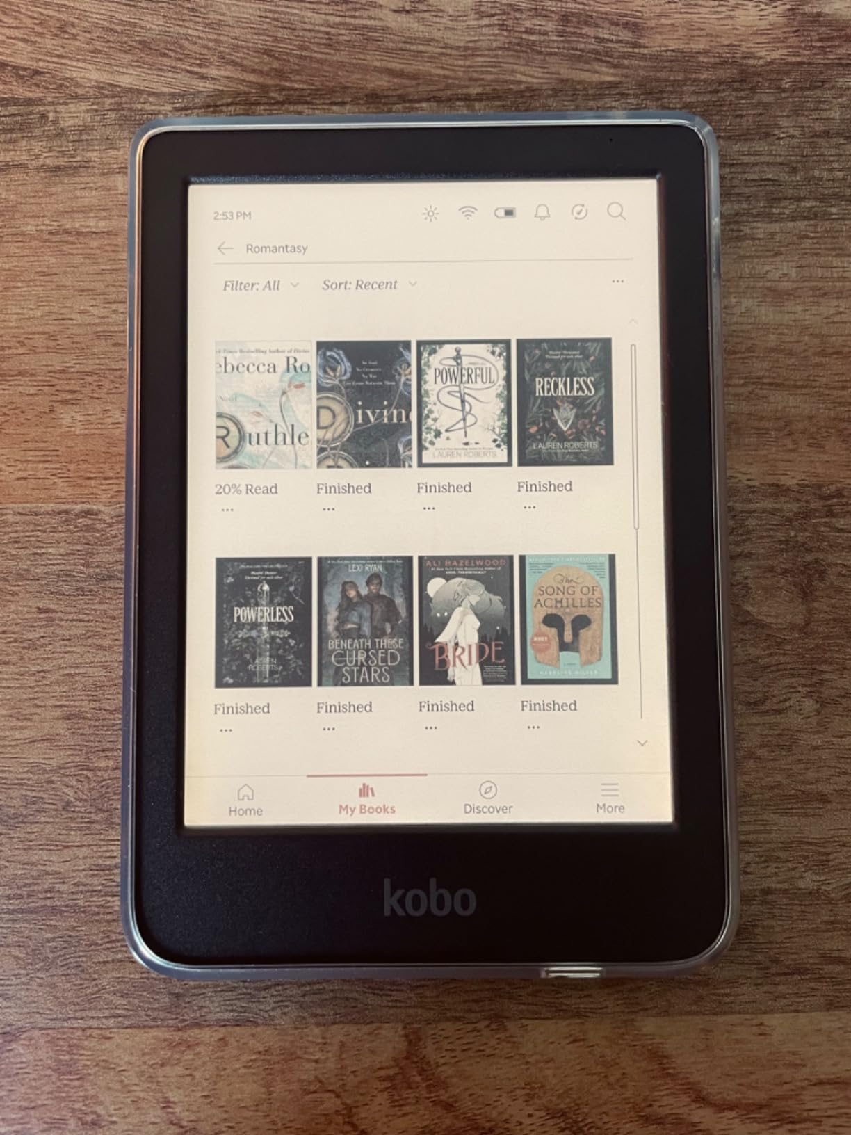 Kobo Clara Colour | Colour eReader | 6 Glare-Free Colour E Ink Kaleido 3 Display | Dark Mode Option | Waterproof | Audiobooks | 16GB of Storage | Black - Customer Photo 2