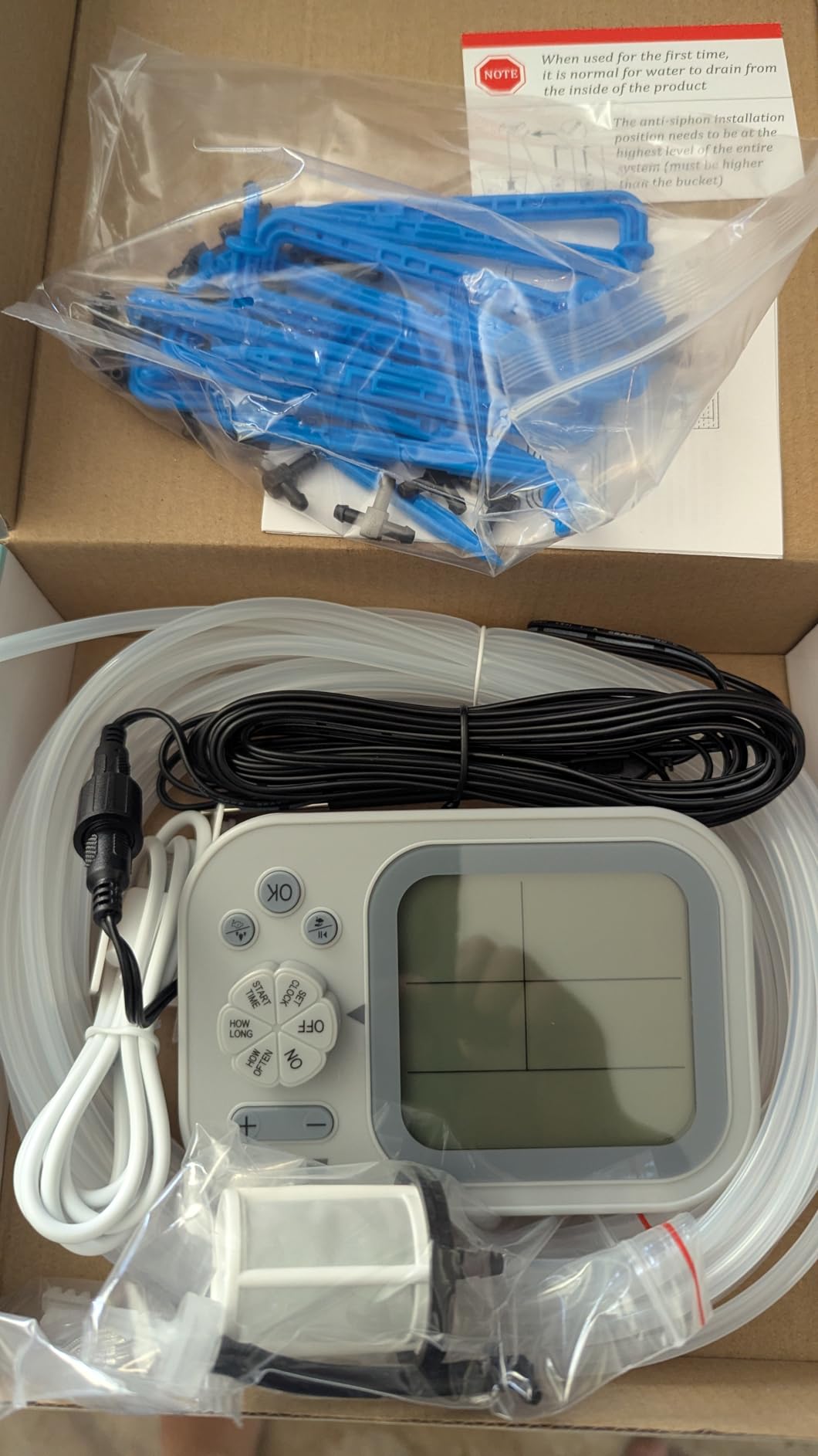 Automatic Drip Irrigation System for Indoor Plants, 2026 Automatic Plant Waterer for 15 Potted Plants Watering with Anti-Siphon and Humidity Mode, Timer, Rechargeable Vacation Self-Watering Pump customer photo 2