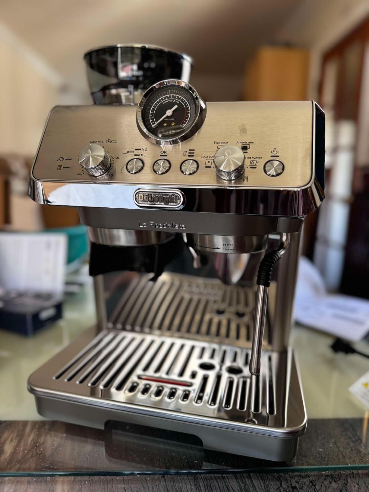 De'Longhi La Specialista Opera Espresso Machine – Cold Brew & Espresso Maker with Smart Tamping, Burr Grinder Customer Review De'Longhi La Specialista Opera Espresso Machine – Cold Brew & Espresso Maker with Smart Tamping, Burr Grinder - Customer Photo 2