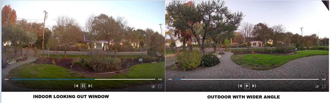 Outdoor Cam Plus, Battery (newest model), Home or business security, Wide-Angle 2K Video with Ring Vision, Low-Light Sight for full-color night vision, Mount-Anywhere Versatility, White customer photo 2
