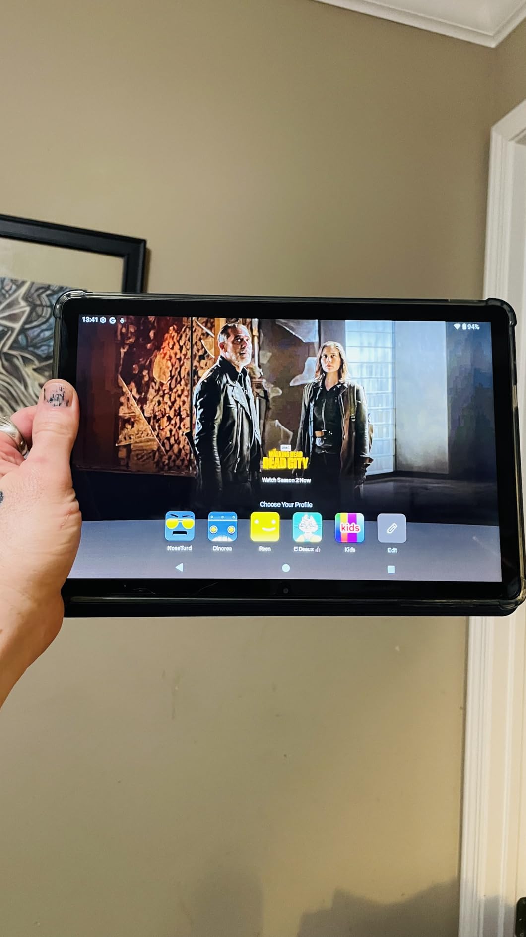 WXUNJA Android 15 Tablet,11 Inch Tablets with Octa Core Processor, 12GB RAM 128GB ROM 1TB Expand, Widevine L1, 8000mAh Battery, 2.4/5Ghz Dual WiFi/GPS/FM, 5/8MP Cameras, Case Included, Black - Customer Photo 1