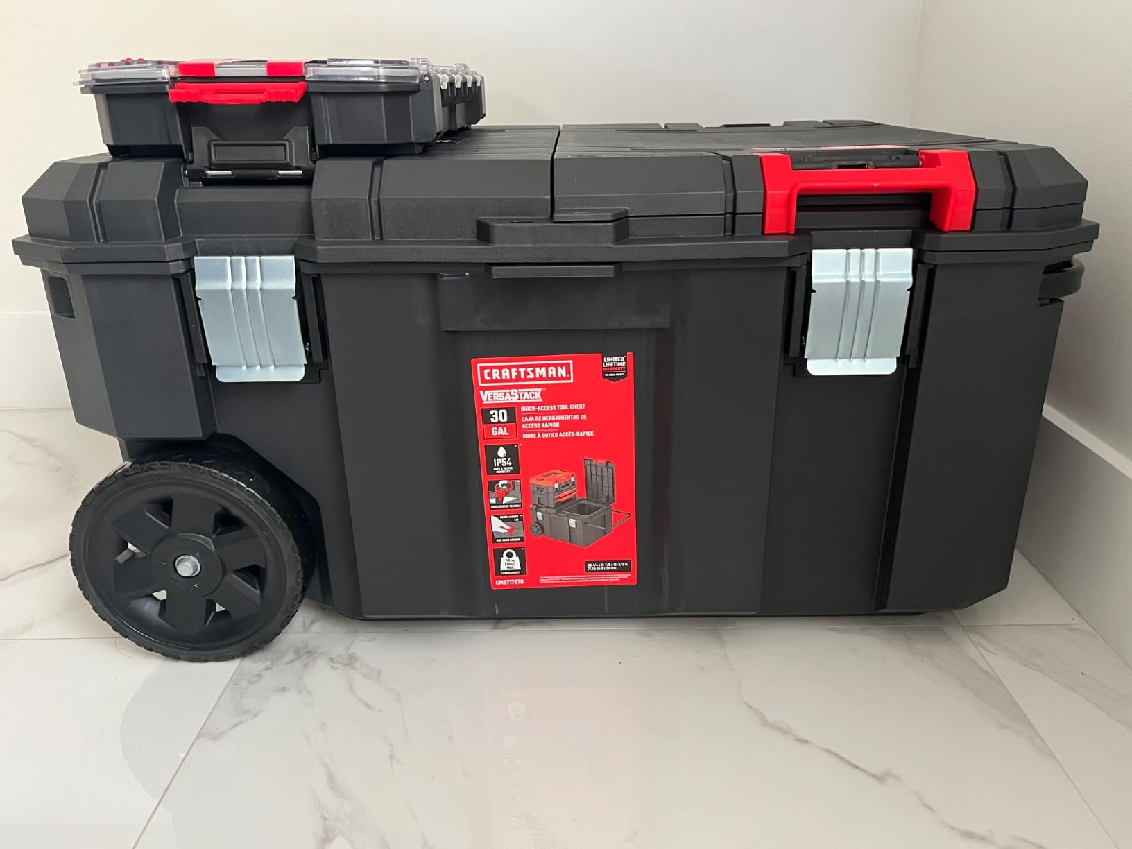 CRAFTSMAN VERSASTACK 30 Gallon Quick-Access Rolling Tool Chest (CMST17870) Customer Review CRAFTSMAN VERSASTACK 30 Gallon Quick-Access Rolling Tool Chest (CMST17870) - Customer Photo 2