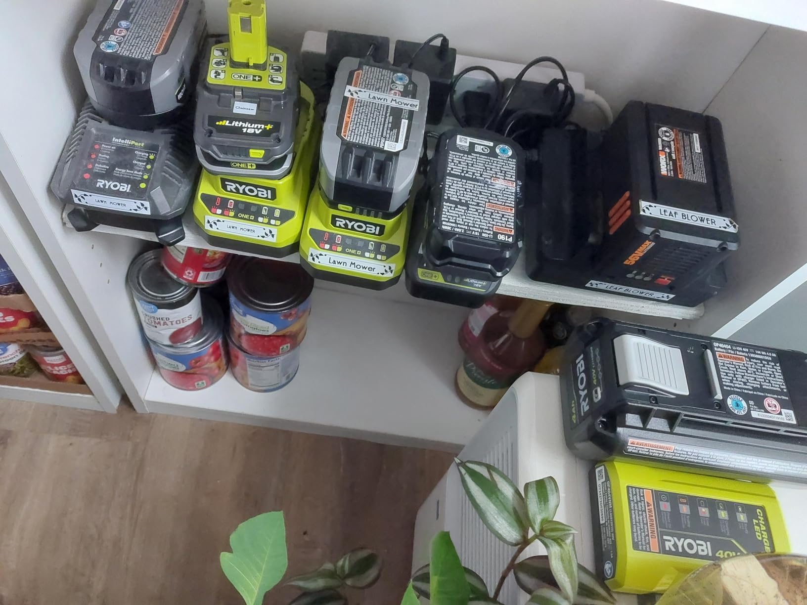 Ryobi 40V 120 MPH 550 CFM Cordless Battery Leaf Blower Tool Only RY40LB01B customer photo 1