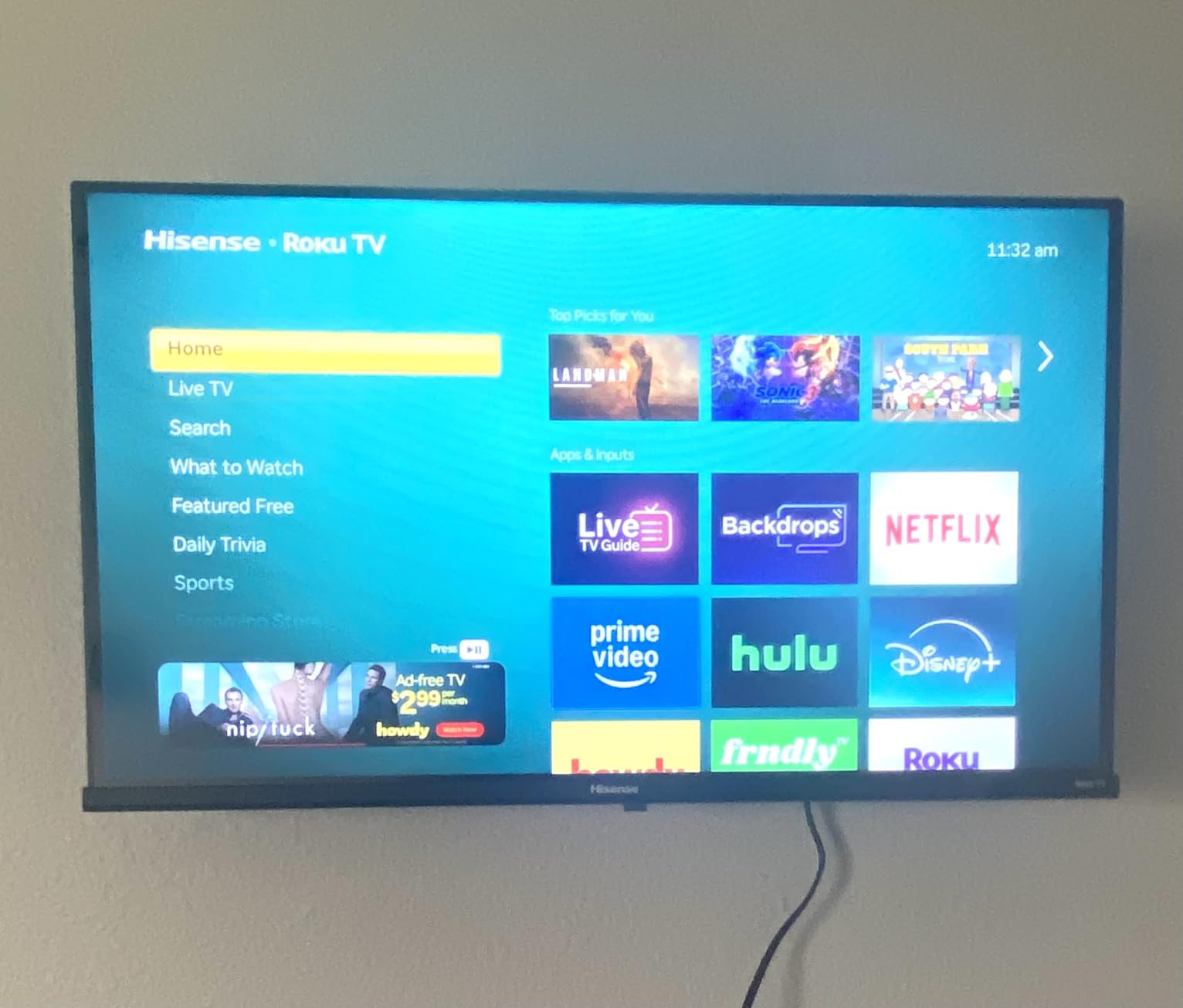 40-Inch Class A4 Series FHD 1080p Smart Roku TV with Alexa Compatibility (40A4NR) - Dolby Audio, Slim Bezel Design, Google Assistant customer photo 1