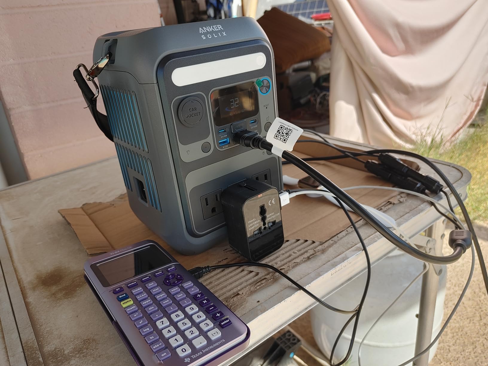 Anker Portable Power Station SOLIX C300, 288Wh LiFePO4 Battery, 300W (600W Surge) Solar Generator, 140W Two-Way Fast Charging, for Outdoor Camping, Traveling, and Emergencies (Solar Panel Optional) Customer Review Anker Portable Power Station SOLIX C300, 288Wh LiFePO4 Battery, 300W (600W Surge) Solar Generator, 140W Two-Way Fast Charging, for Outdoor Camping, Traveling, and Emergencies (Solar Panel Optional) - Customer Photo 1