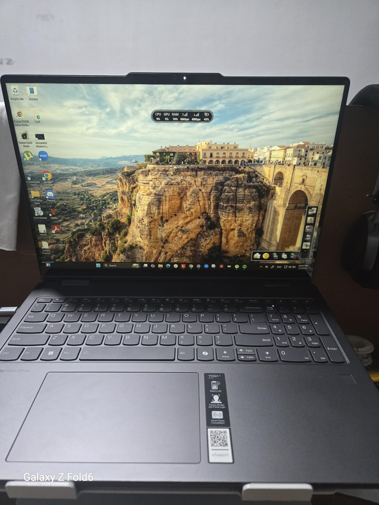Lenovo Yoga 7i 2-in-1 Laptop, 16
