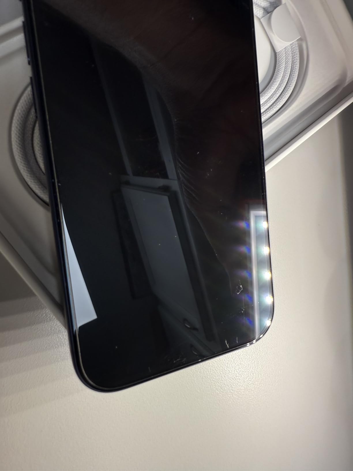 Spigen AluminaCore Tempered Glass Screen Protector [Glas.tR EZ Fit] designed for iPhone 17 Pro | iPhone 17 | iPhone 16 Pro [2 Pack] 9H+ Hardness, Aluminum-Enhanced Durability - Customer Photo 3